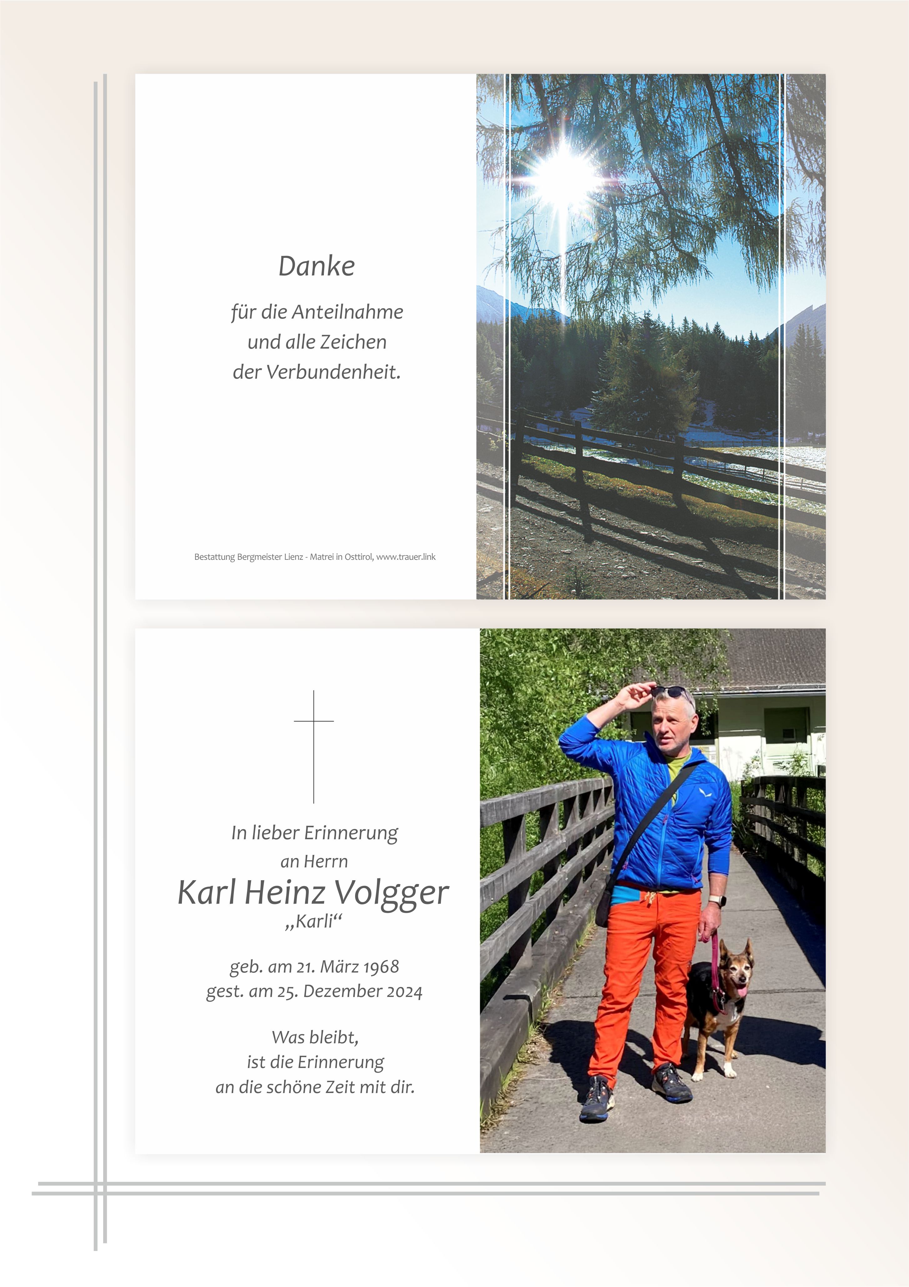 Karl Heinz Volgger
