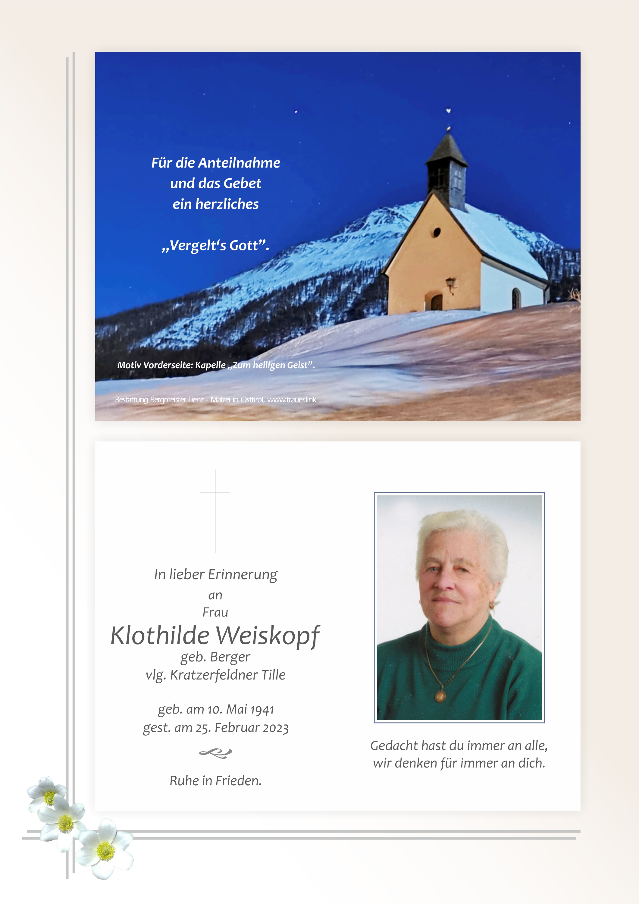 Klothilde Weiskopf