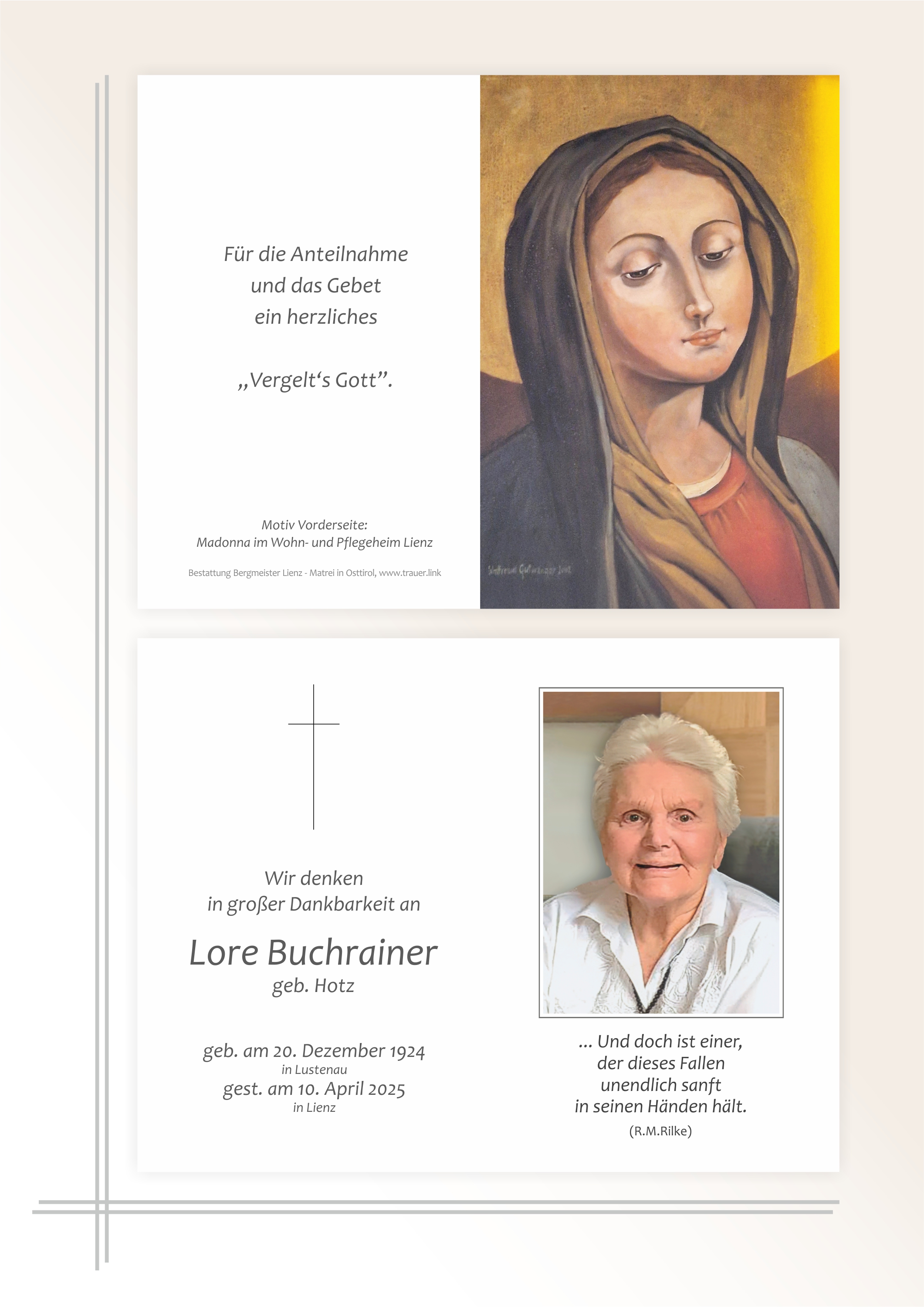 Lore Buchrainer