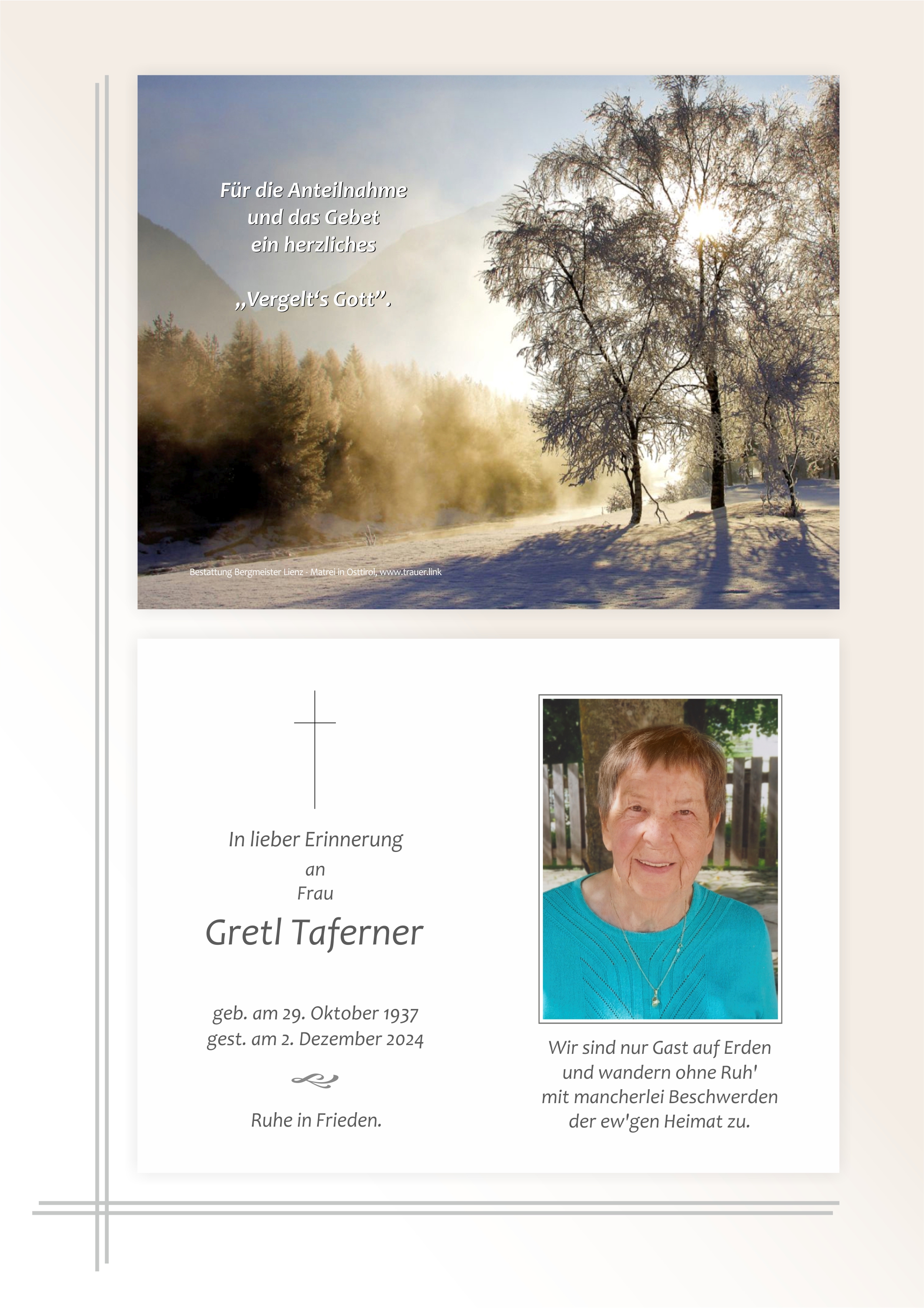 Margaretha Taferner