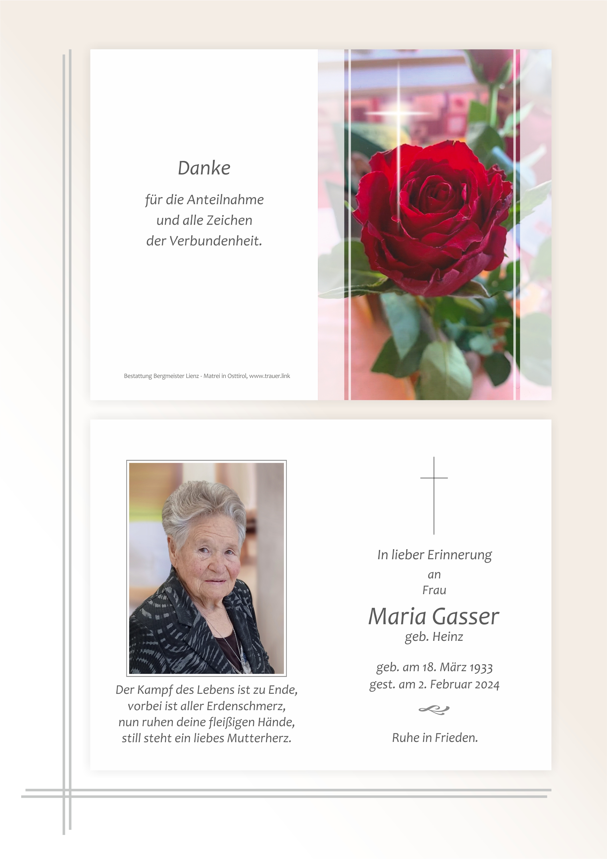 Maria Gasser