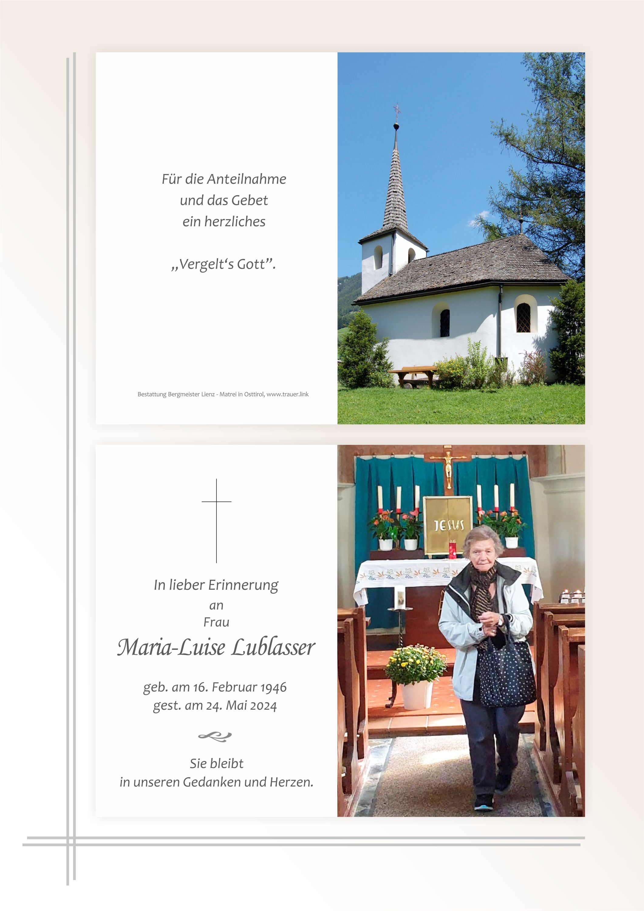 Maria-Luise Lublasser