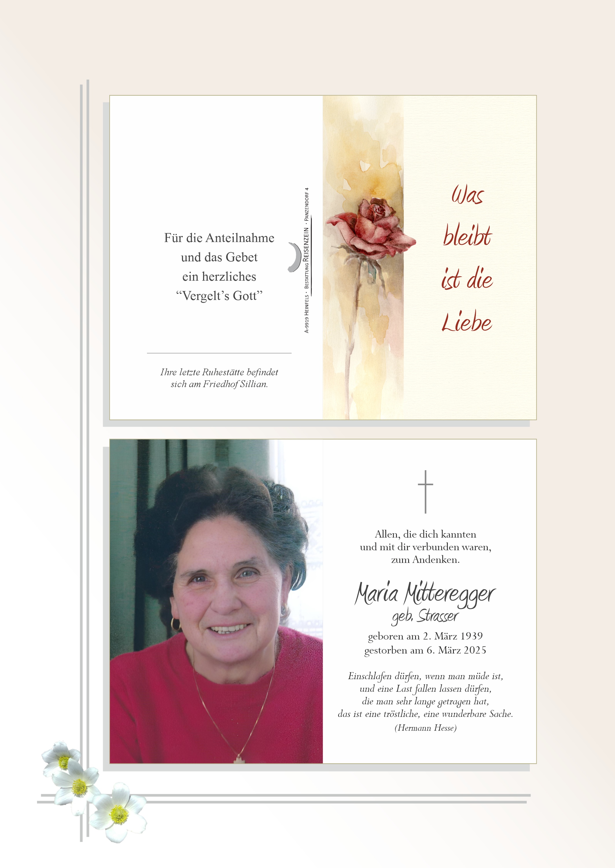Maria Mitteregger