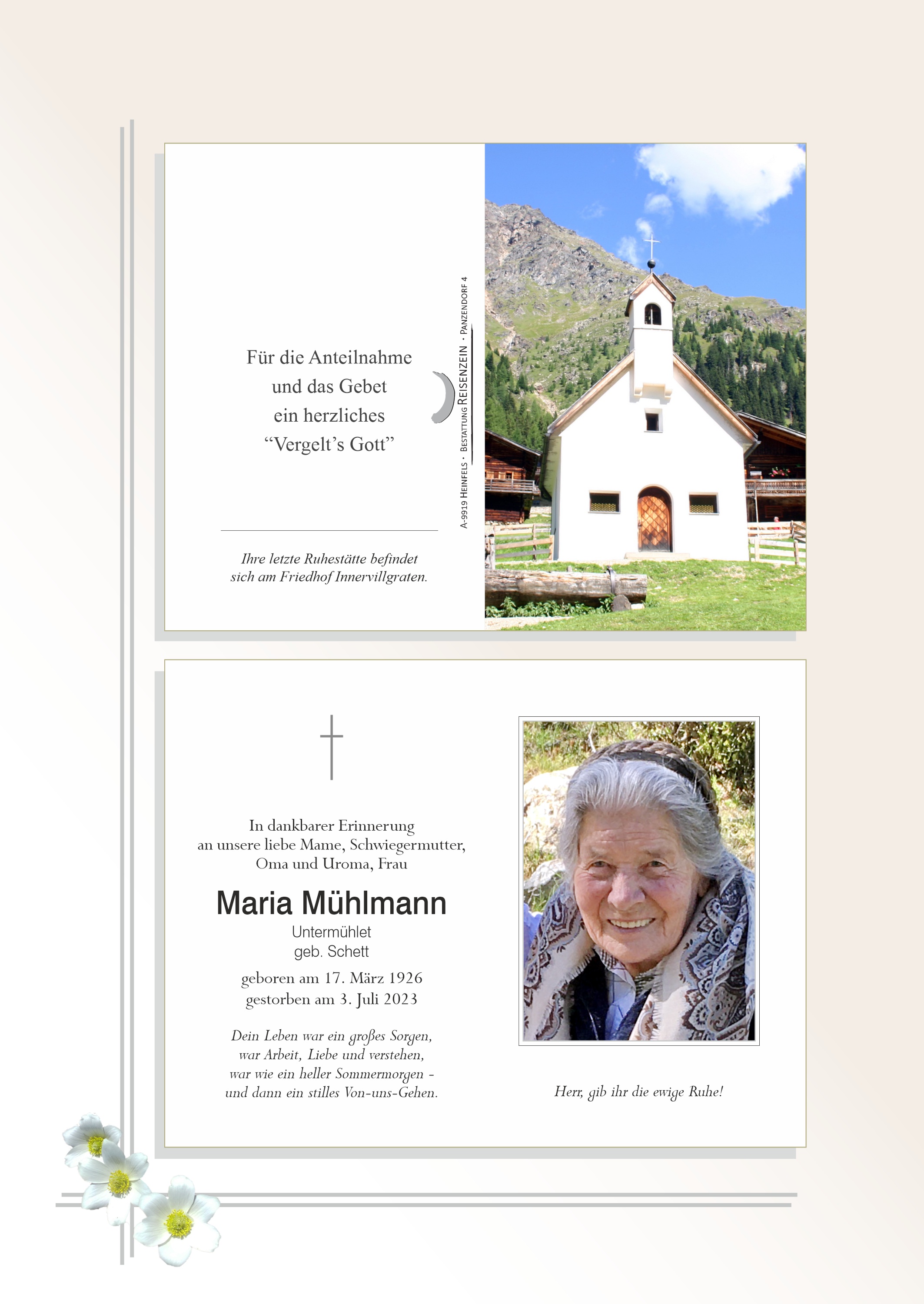 Maria Mühlmann