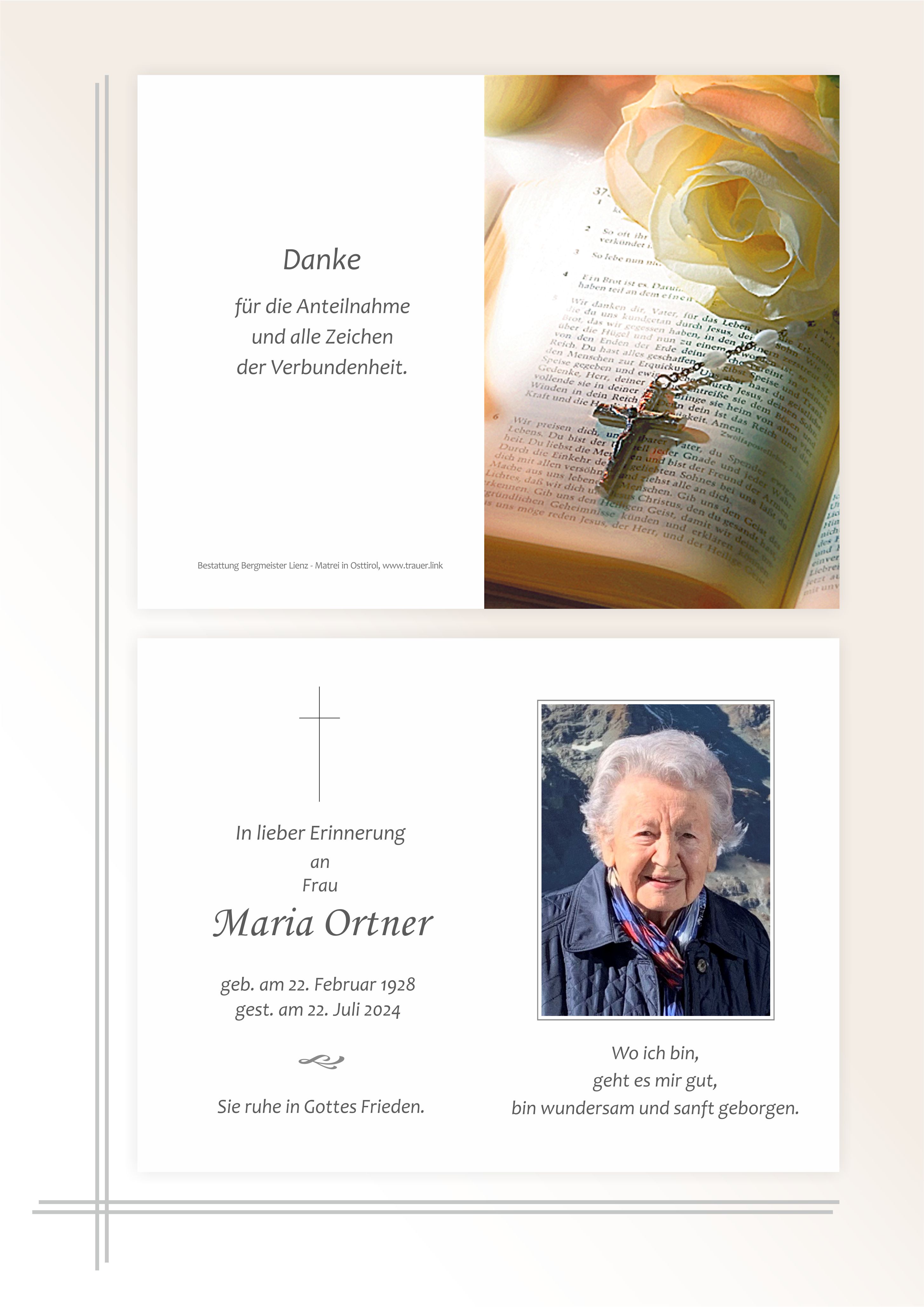 Maria Ortner