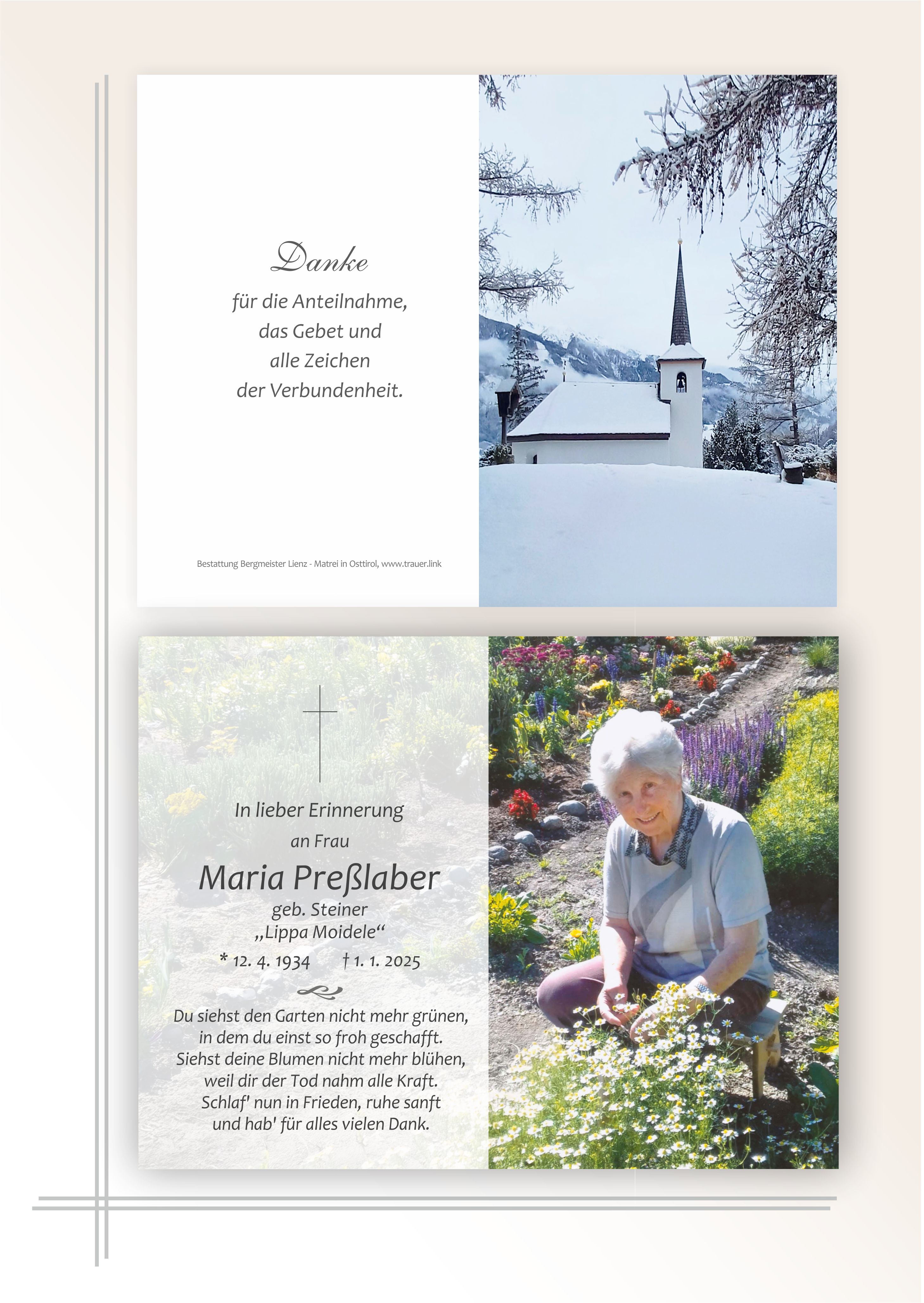 Maria Preßlaber