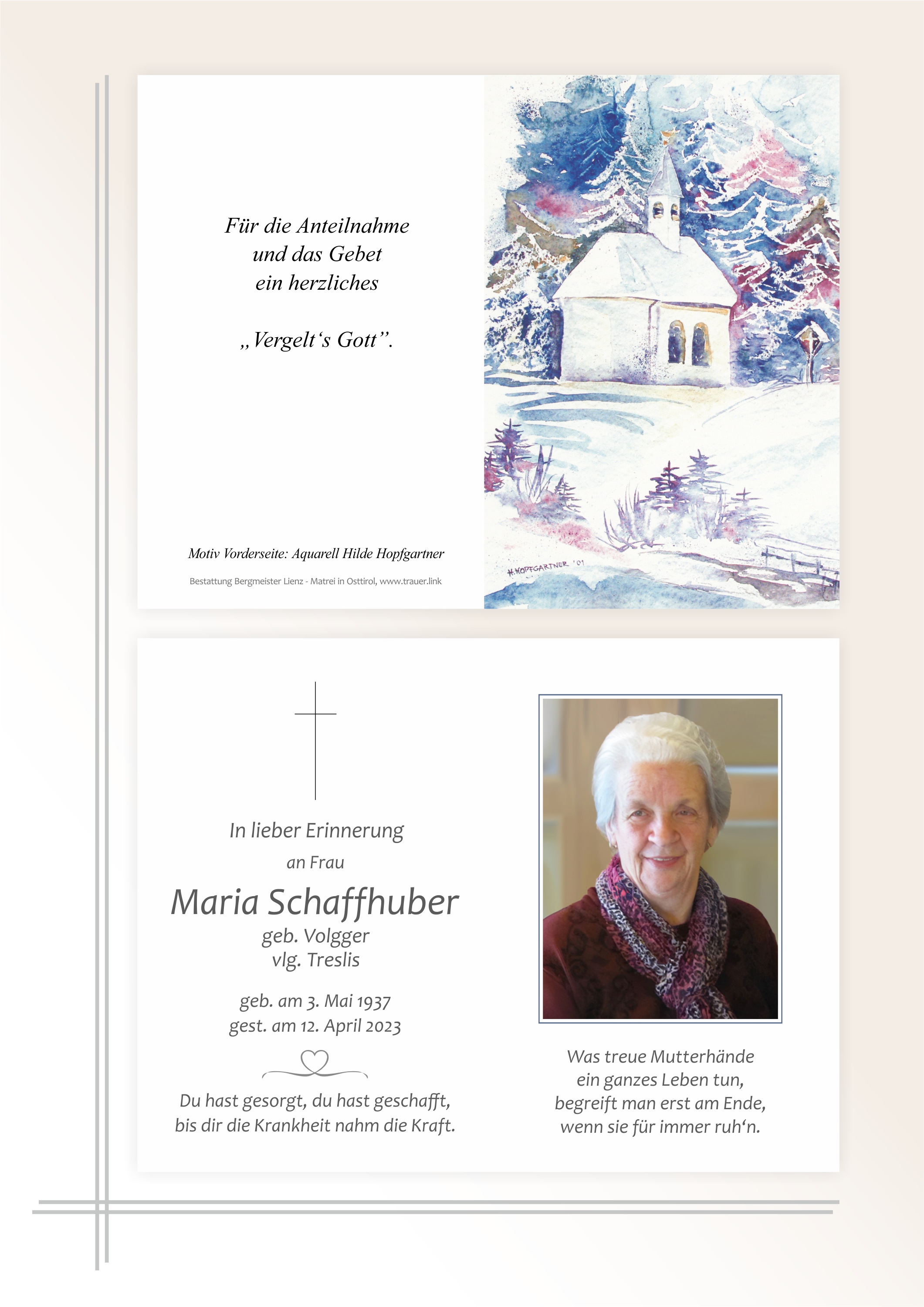 Maria Schaffhuber
