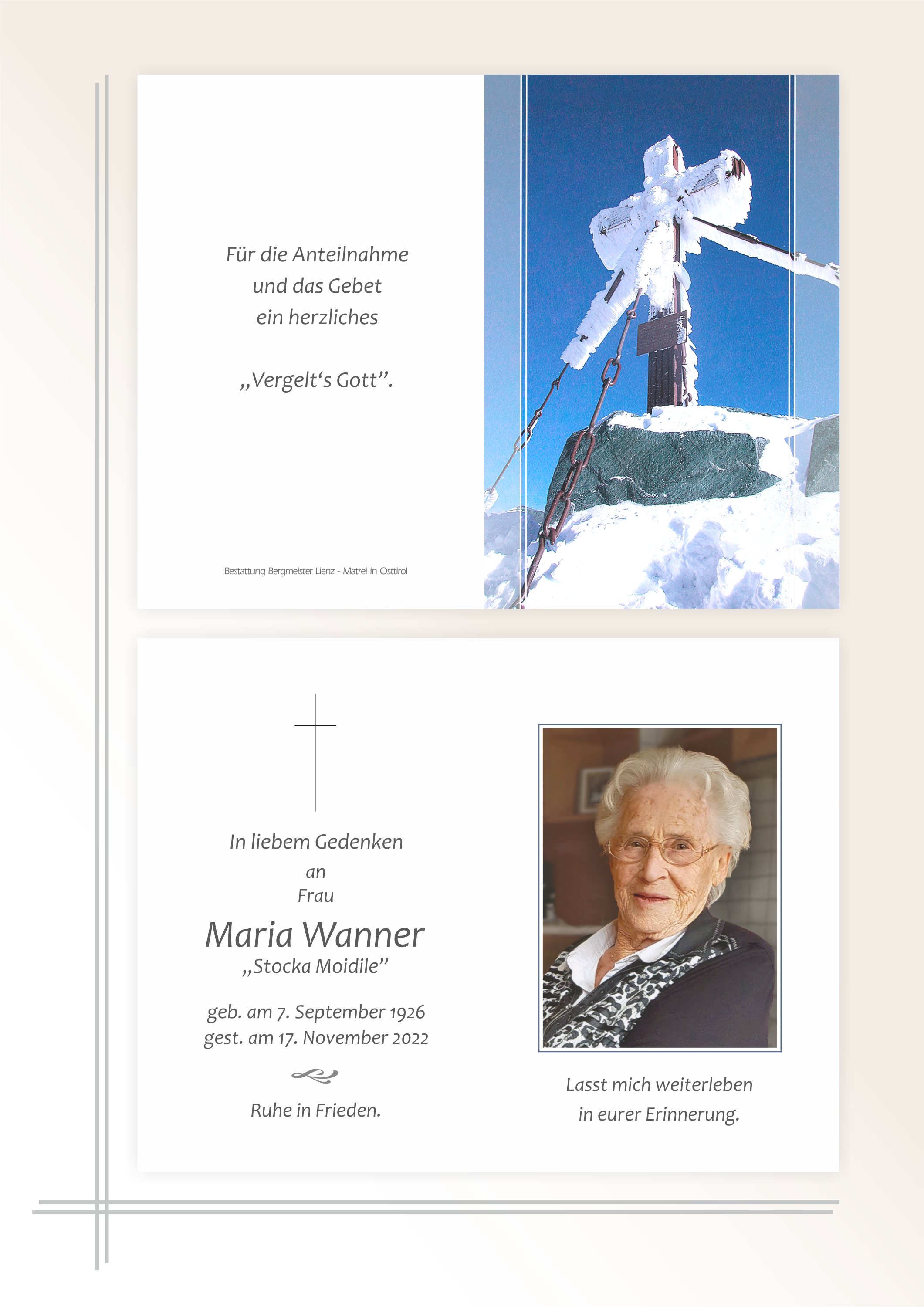 Maria Wanner