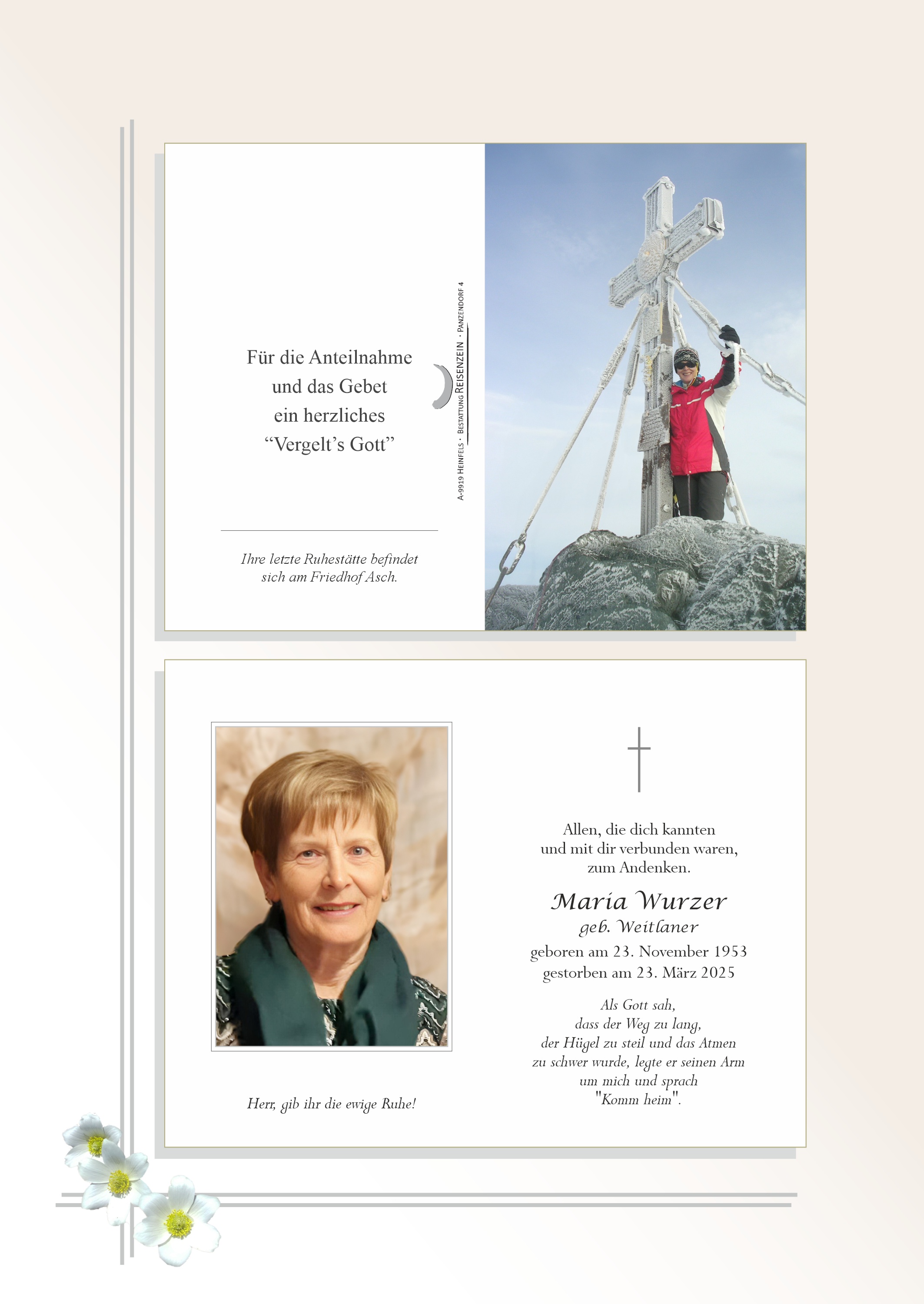Maria Wurzer