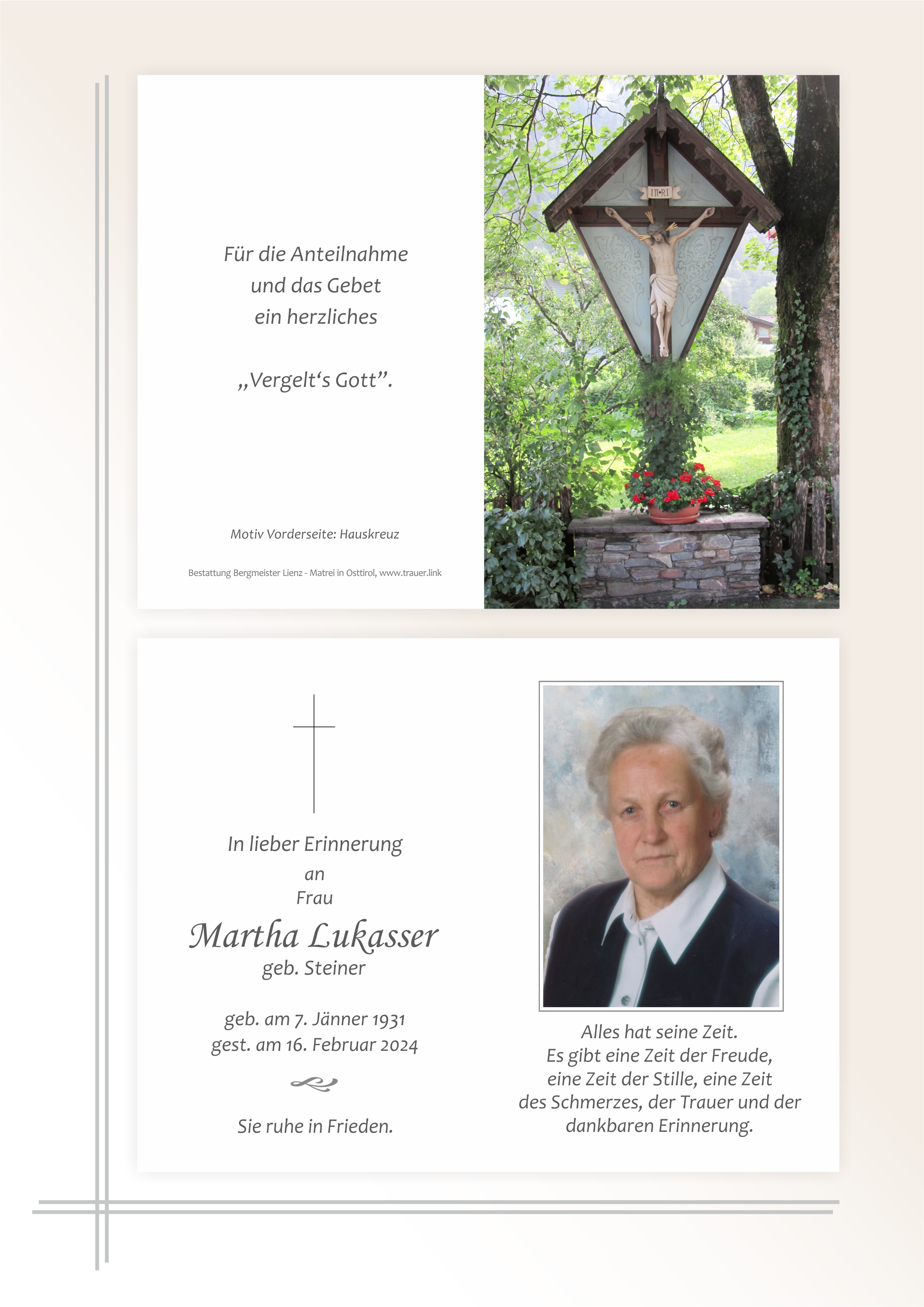 Martha Lukasser