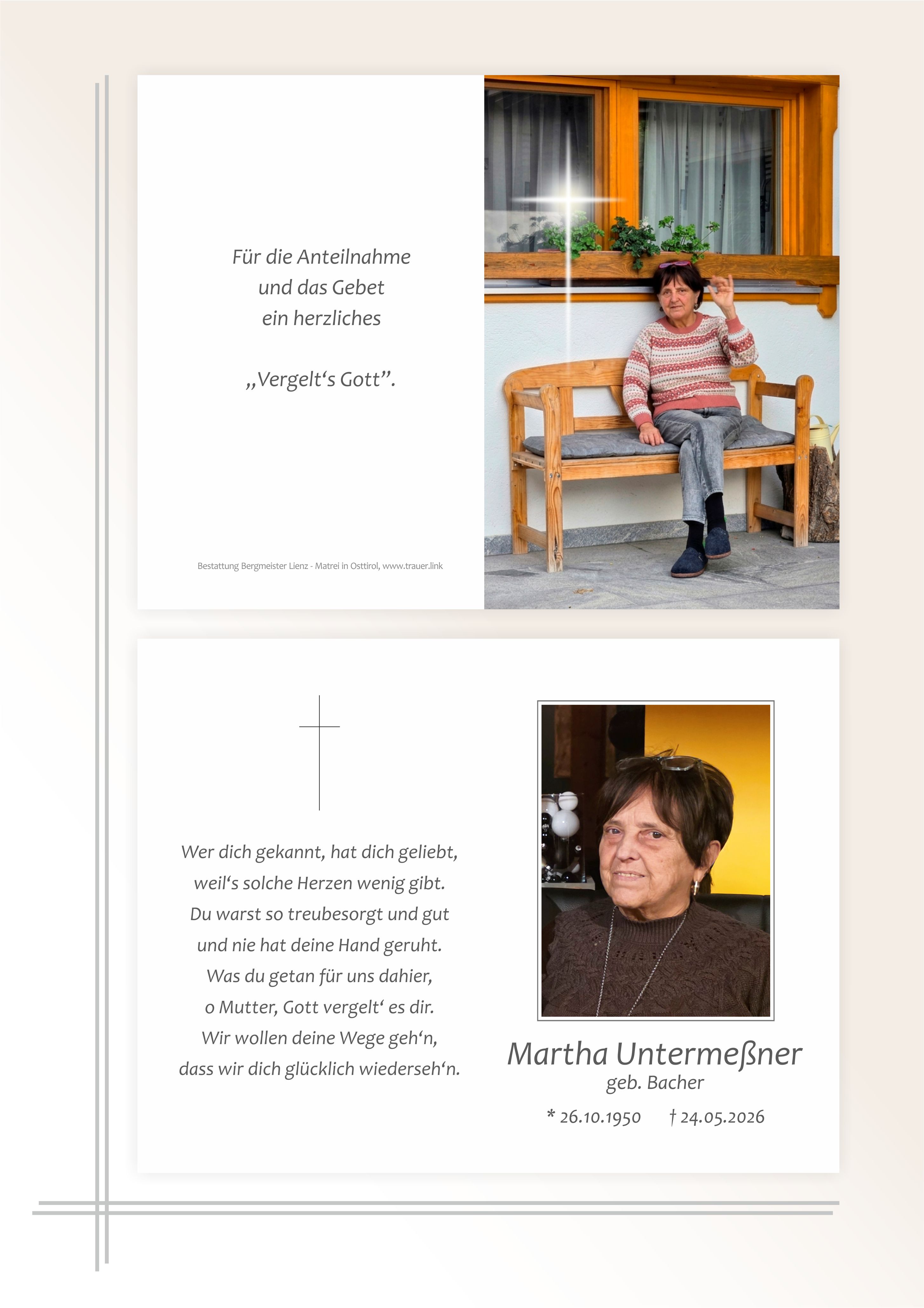 Martha Untermeßner