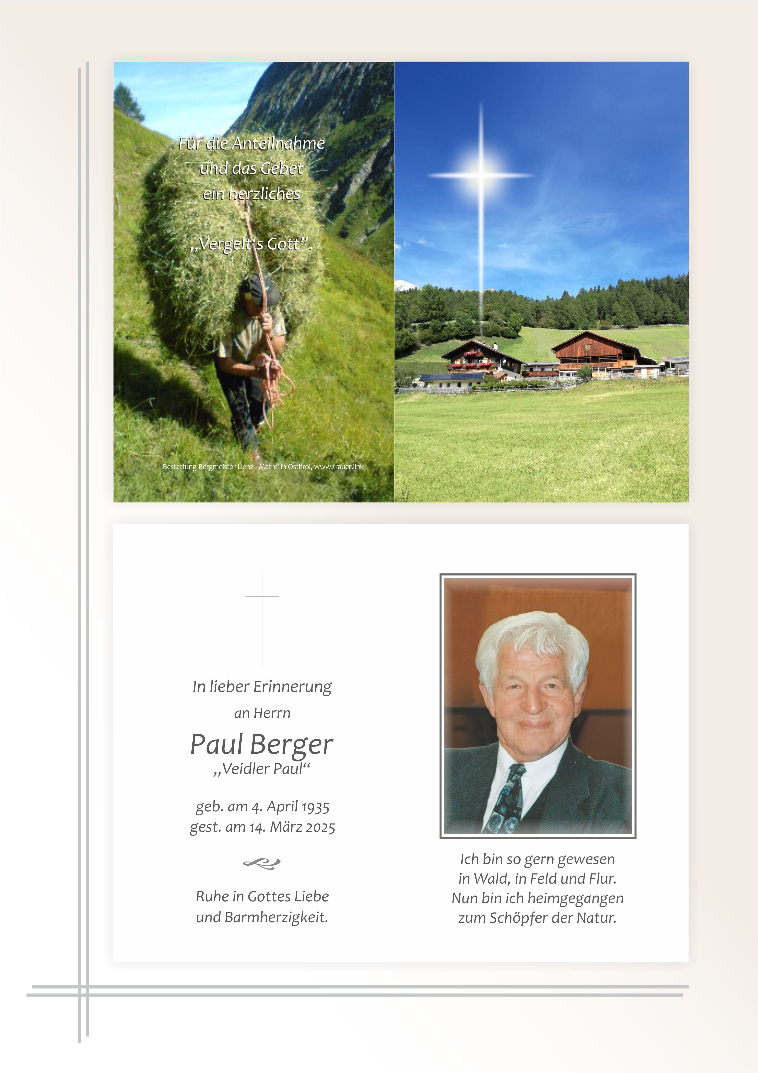 Paul Berger