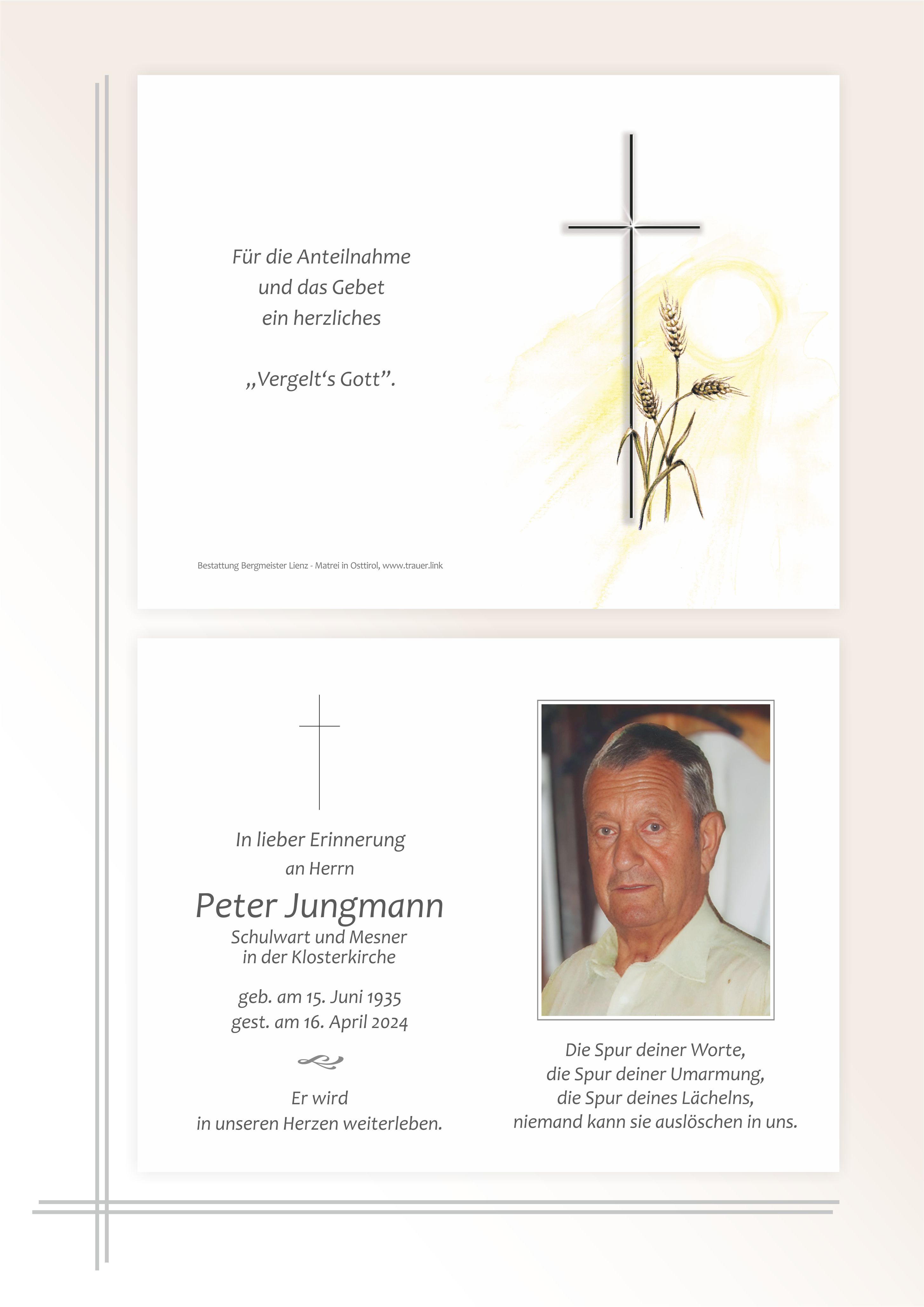 Peter Jungmann