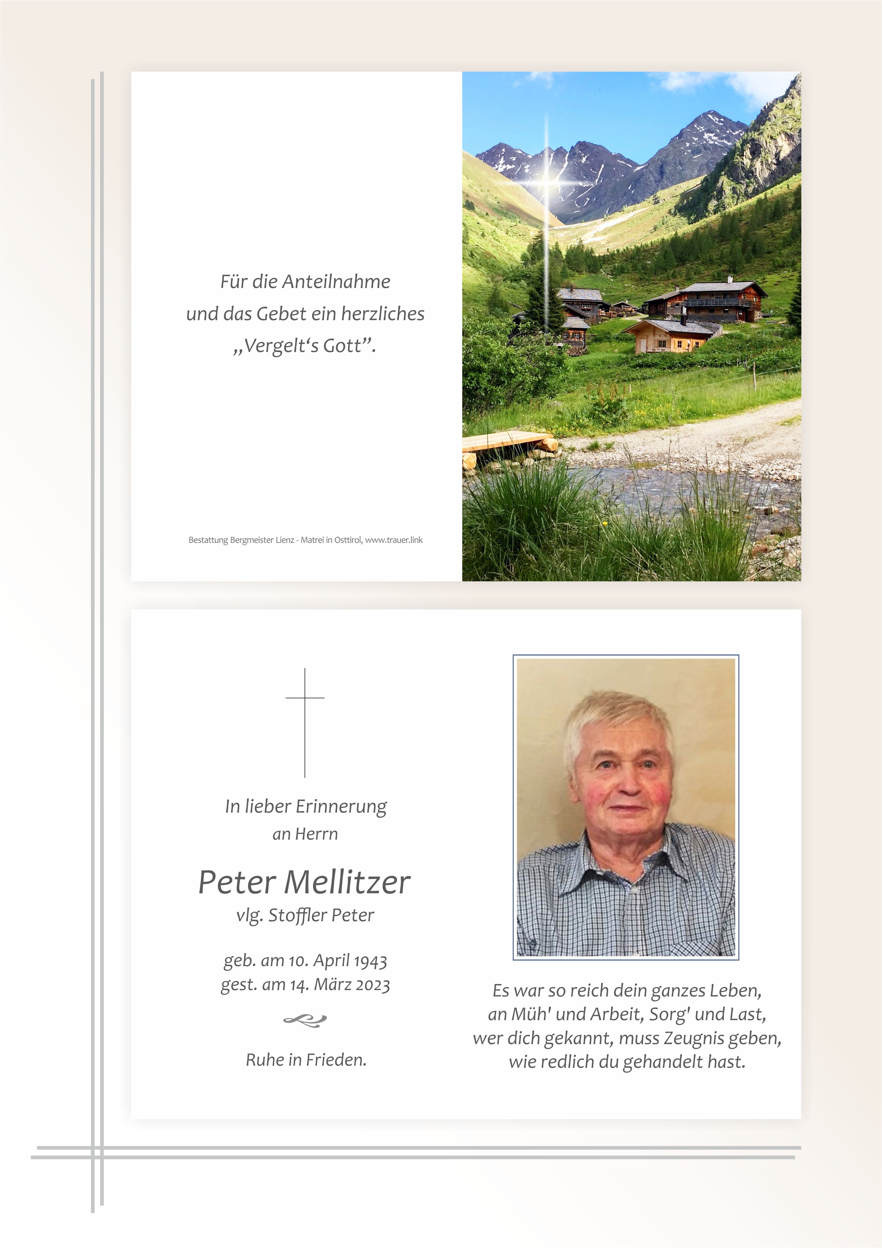 Peter Mellitzer