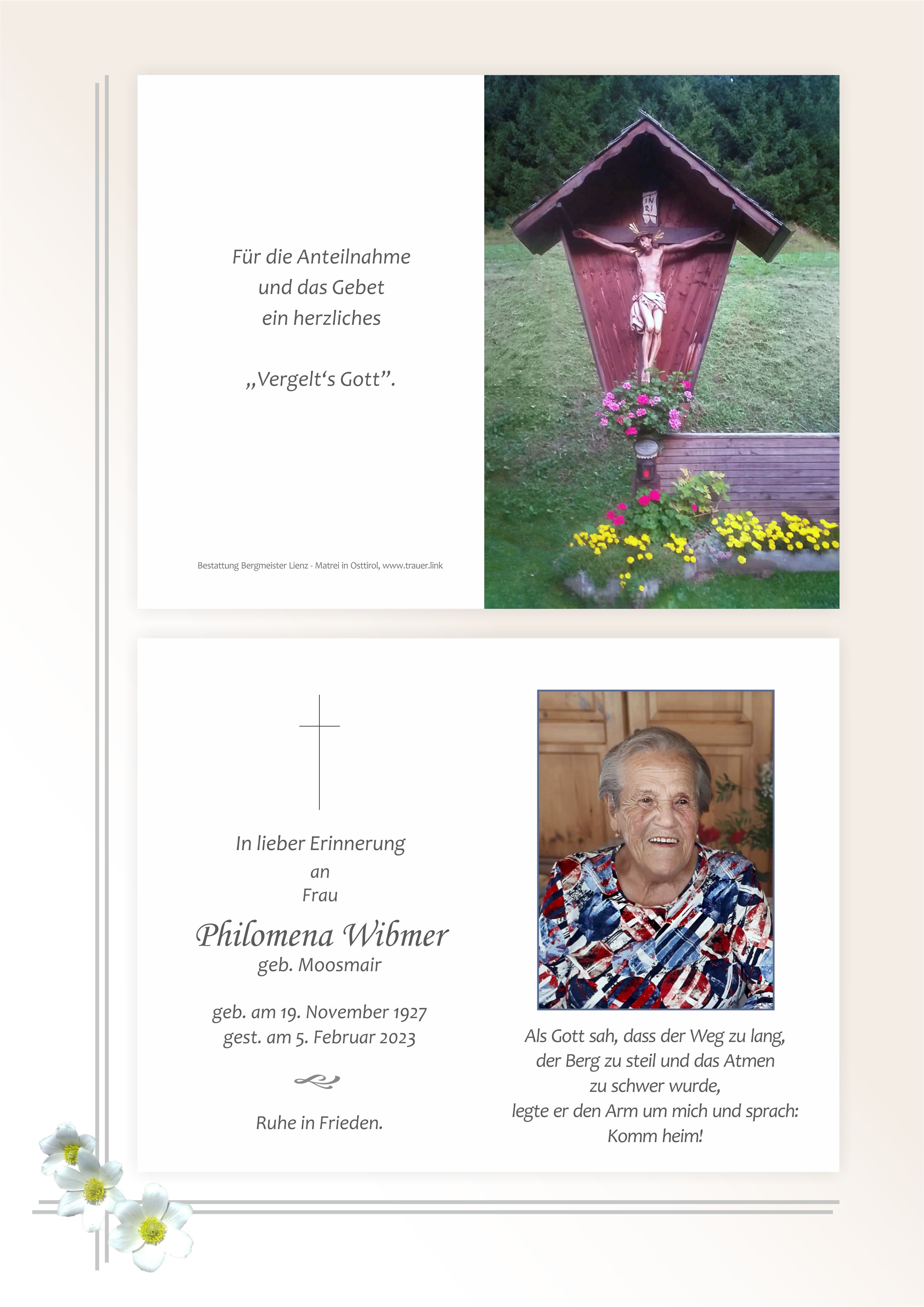 Philomena Wibmer