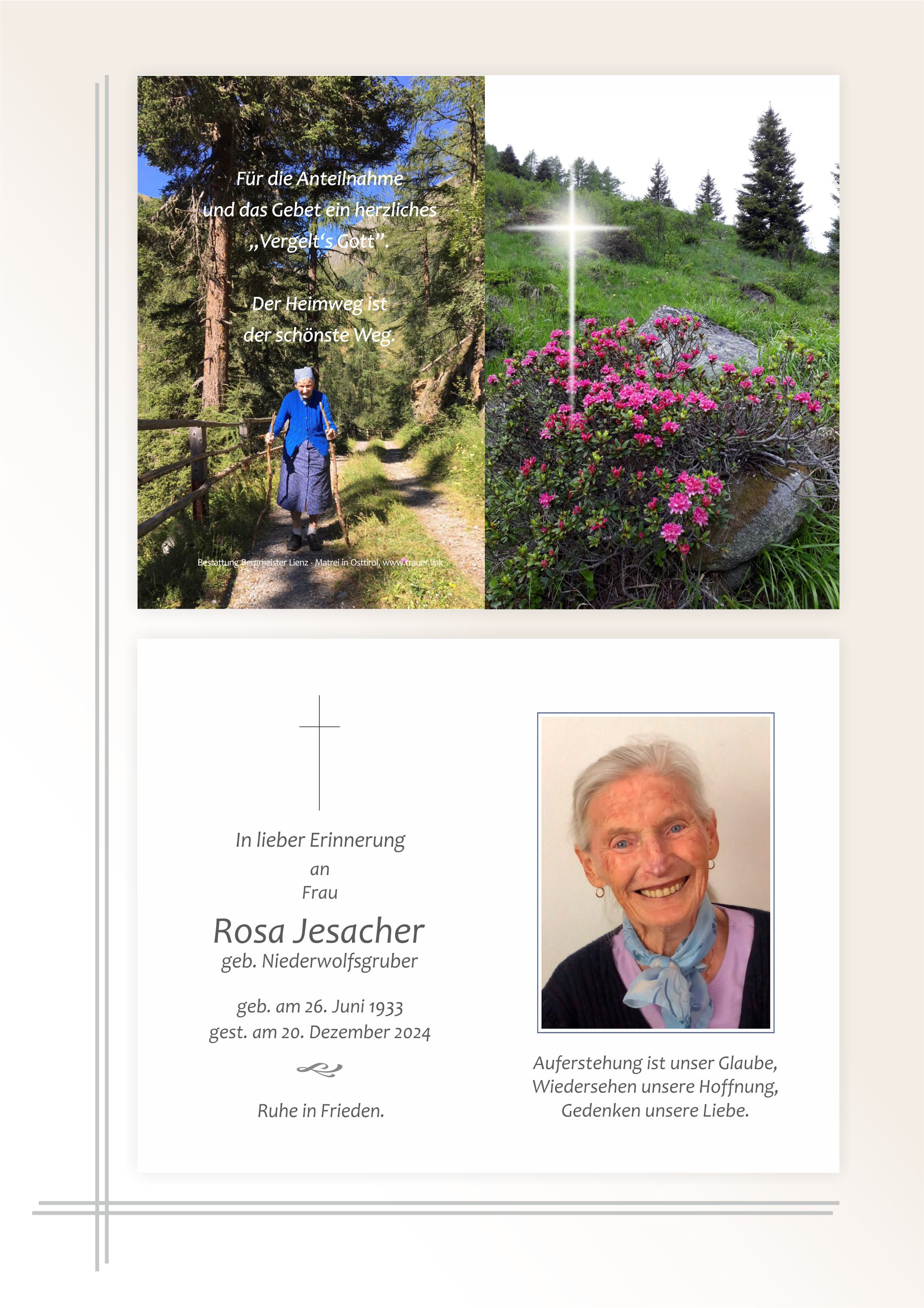 Rosa Jesacher