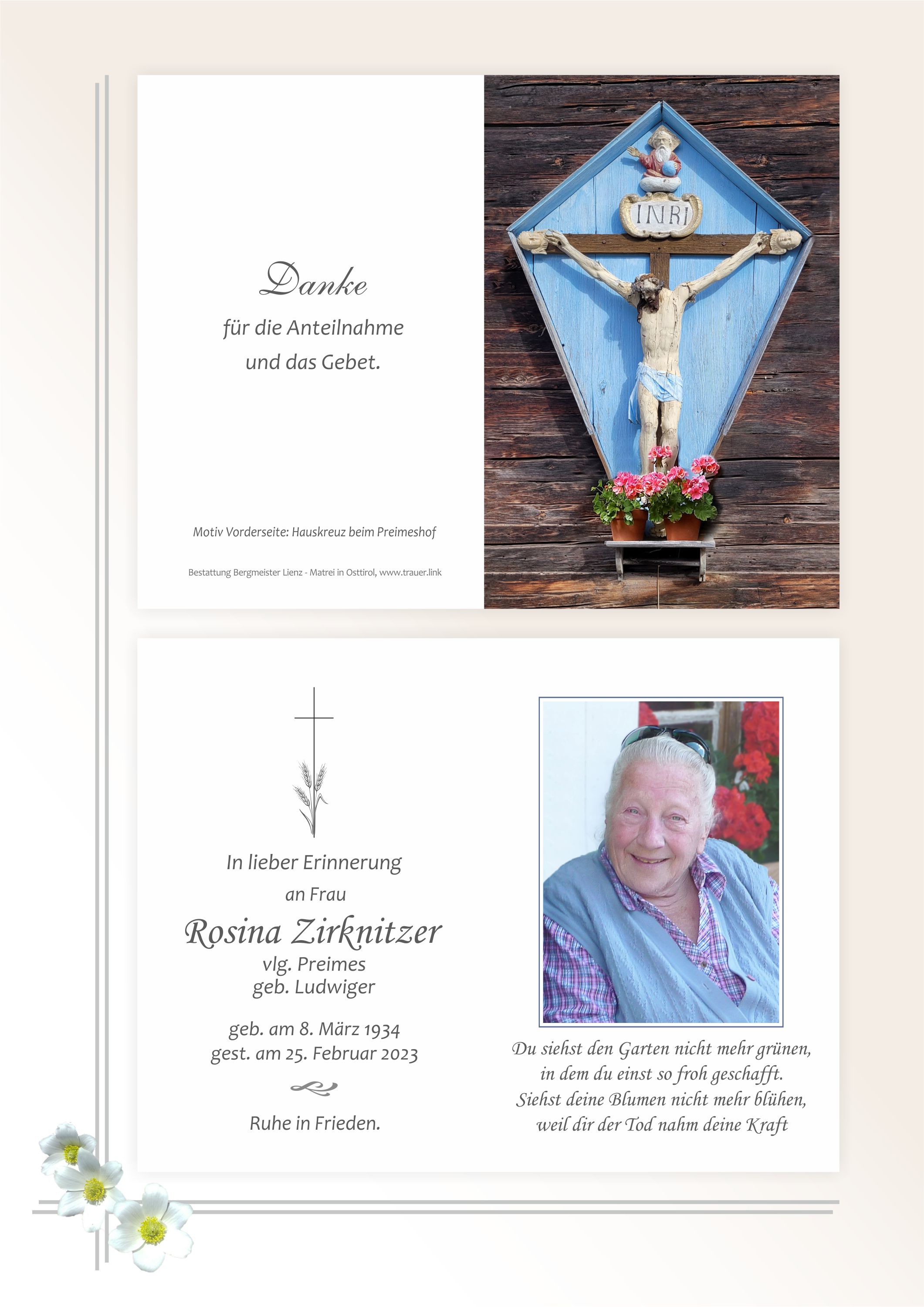 Rosina Zirknitzer