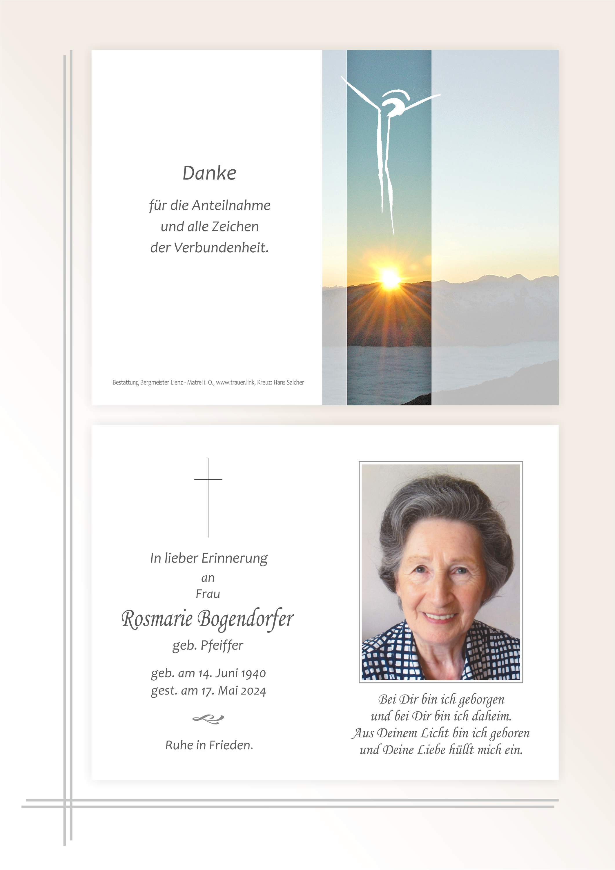Rosmarie Bogendorfer