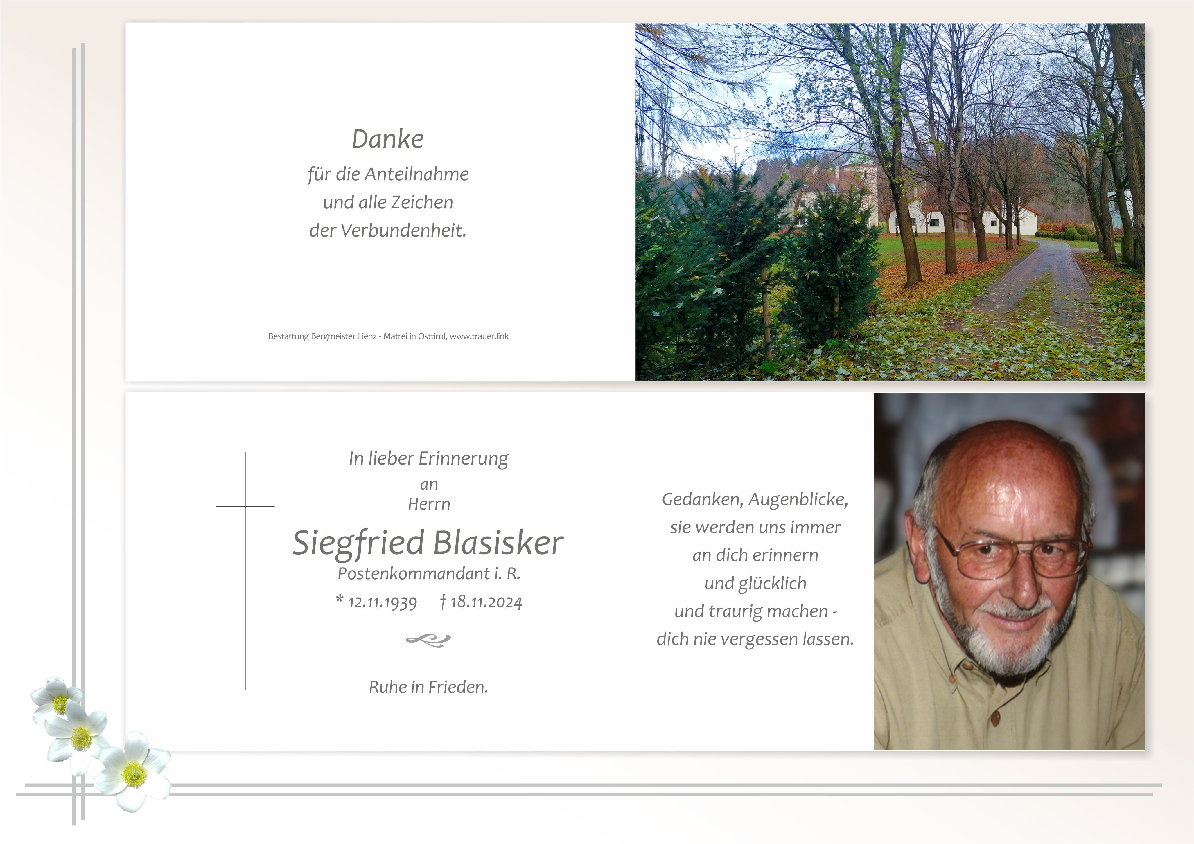 Siegfried Blasisker