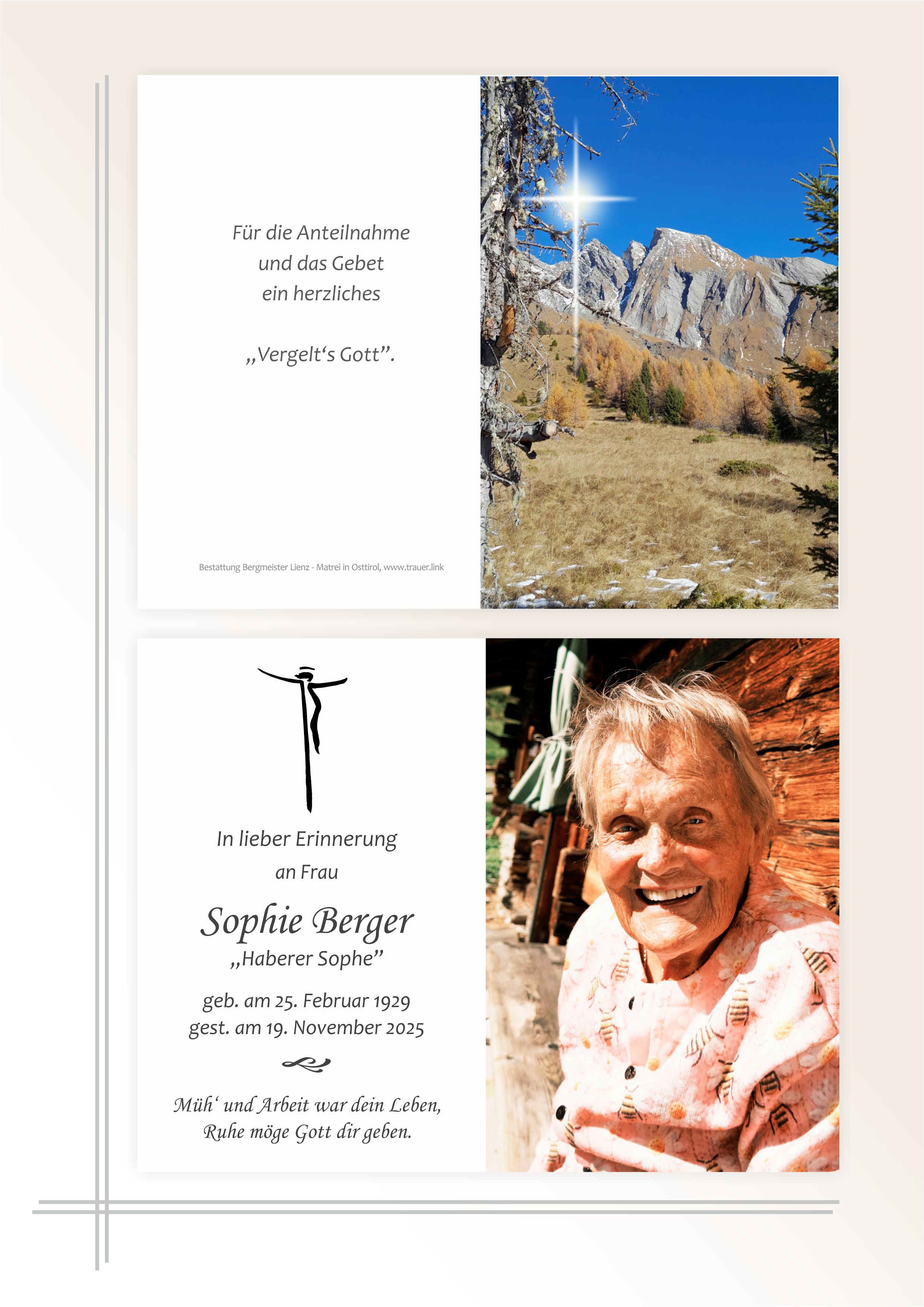 Sophie Berger
