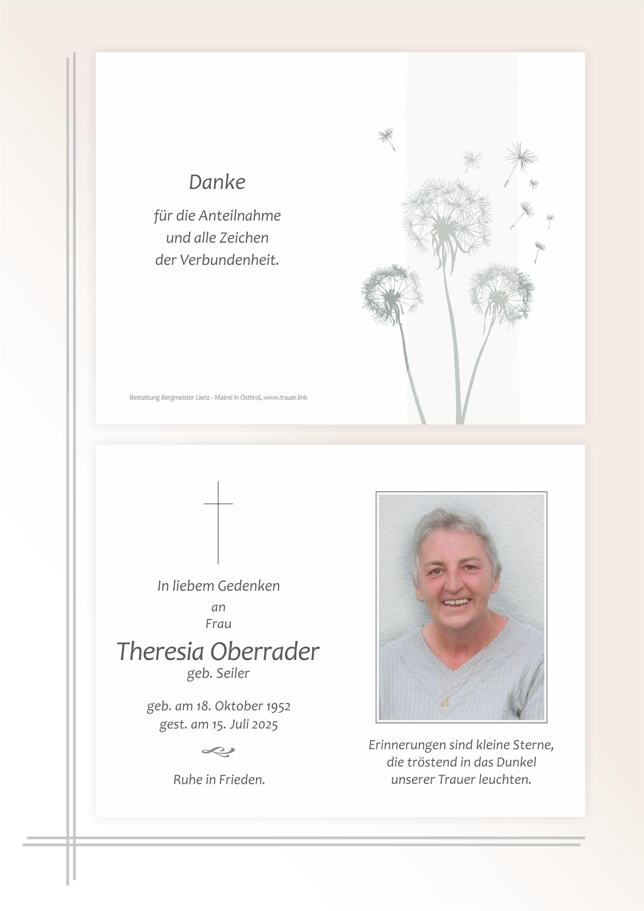 Theresia Oberrader