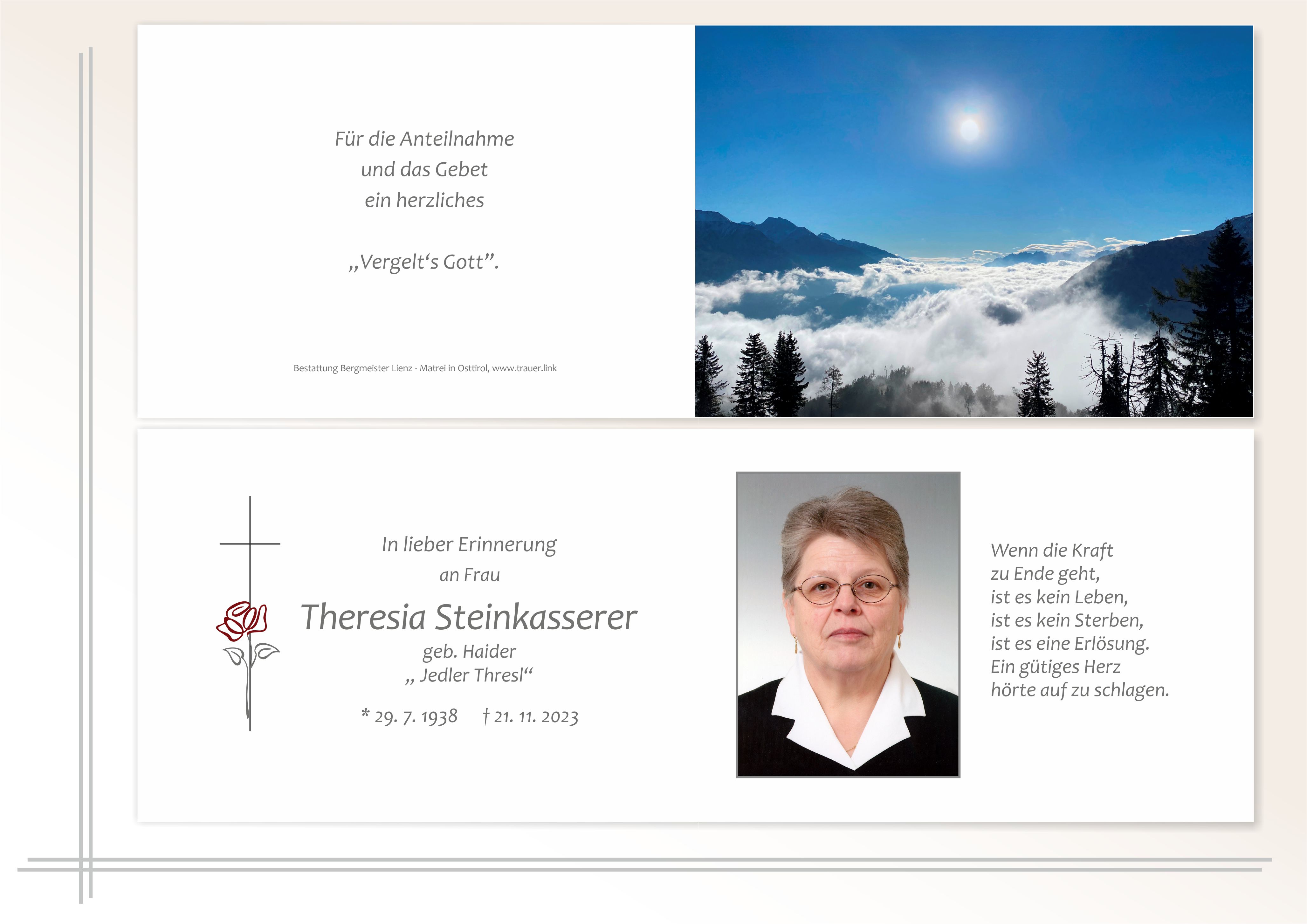 Theresia Steinkasserer