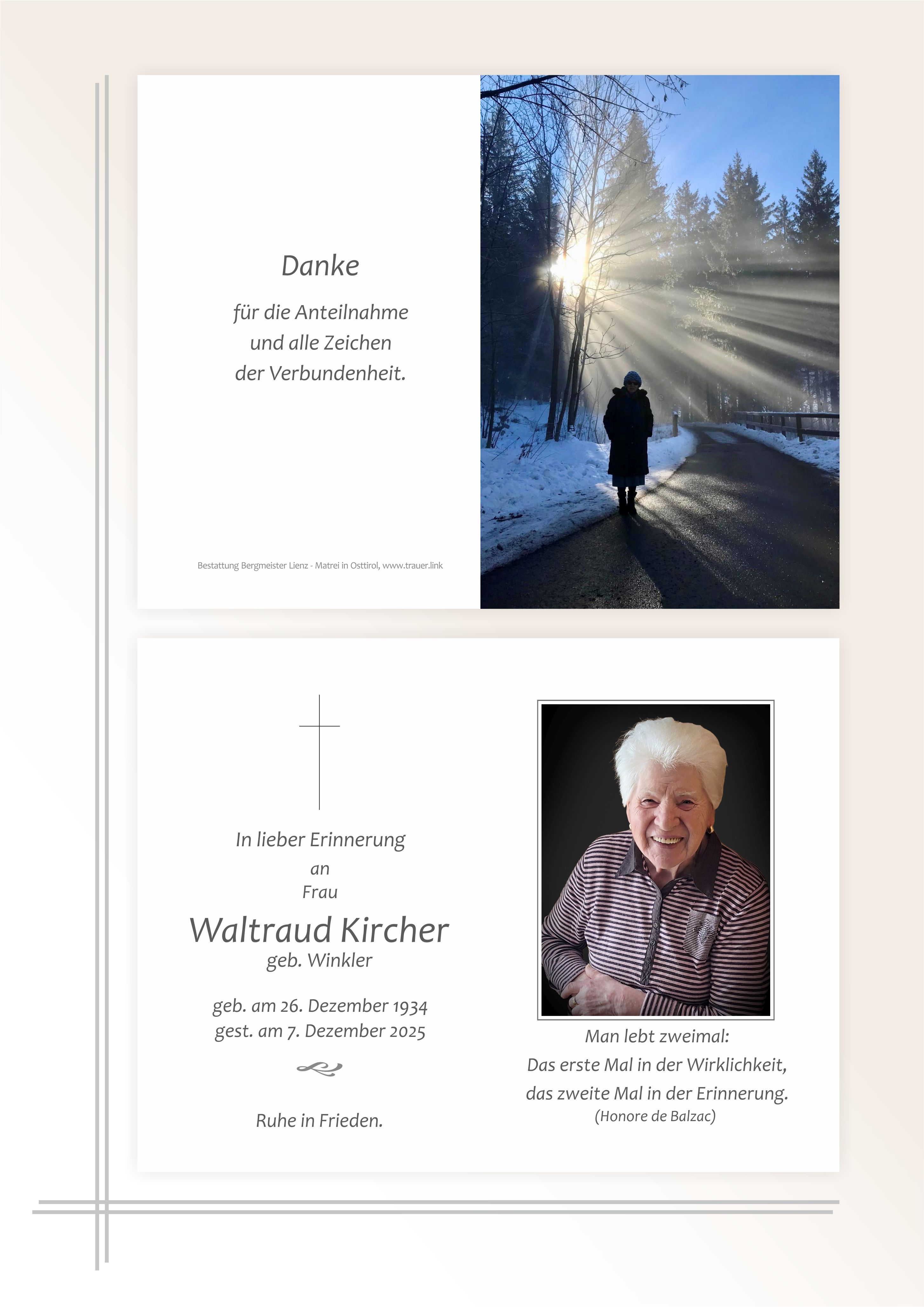Waltraud Kircher