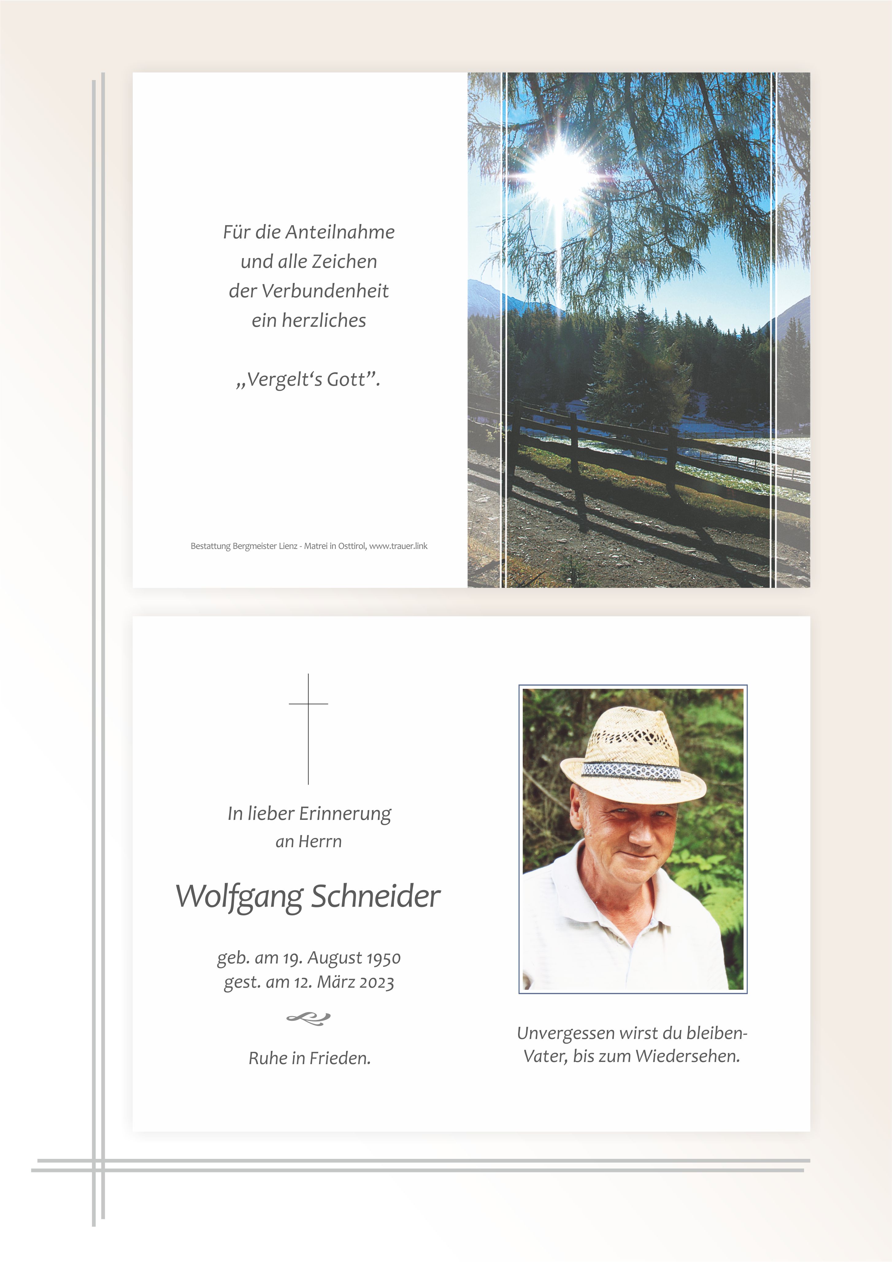 Wolfgang Schneider