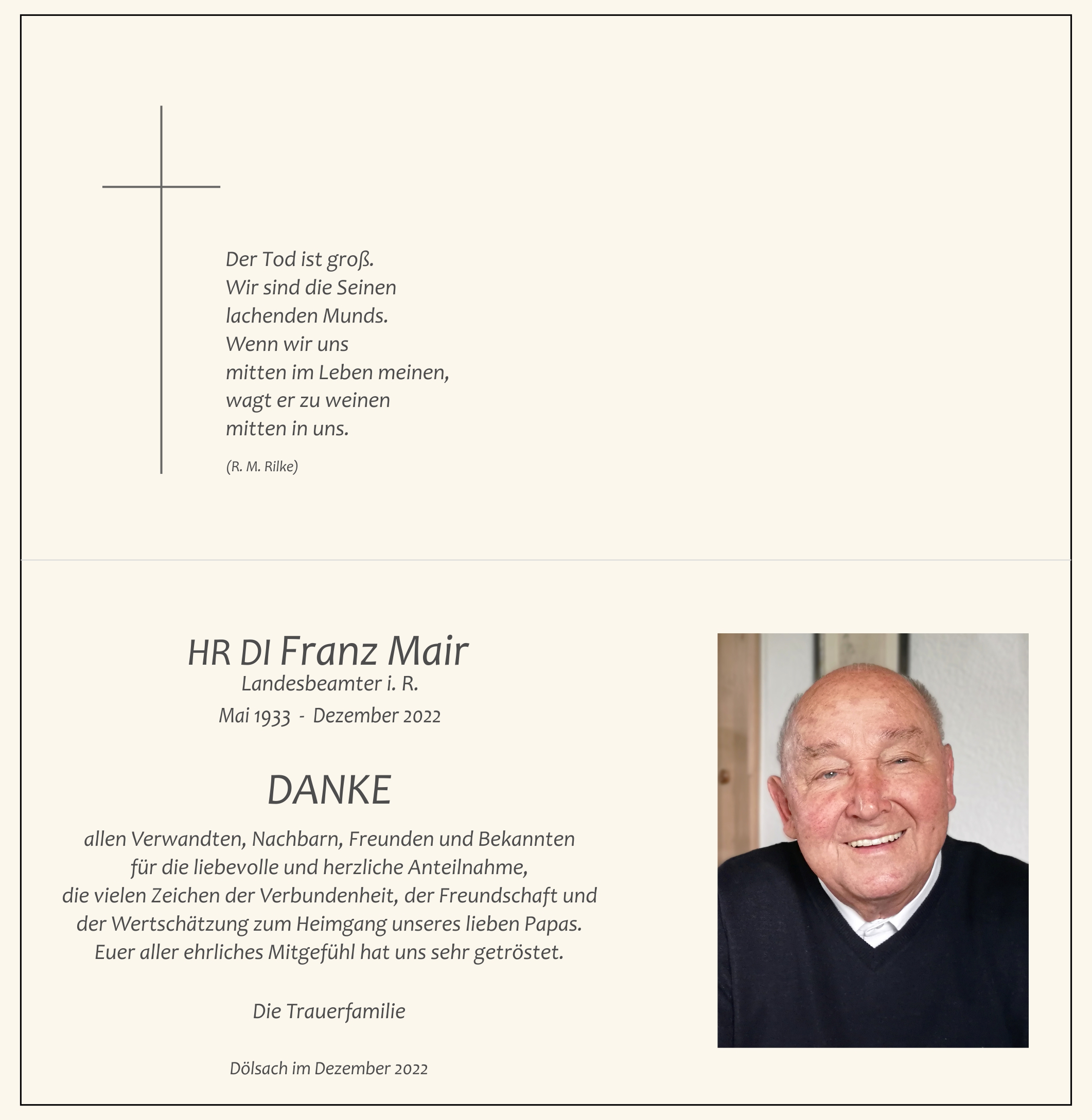 HR DI Franz Mair