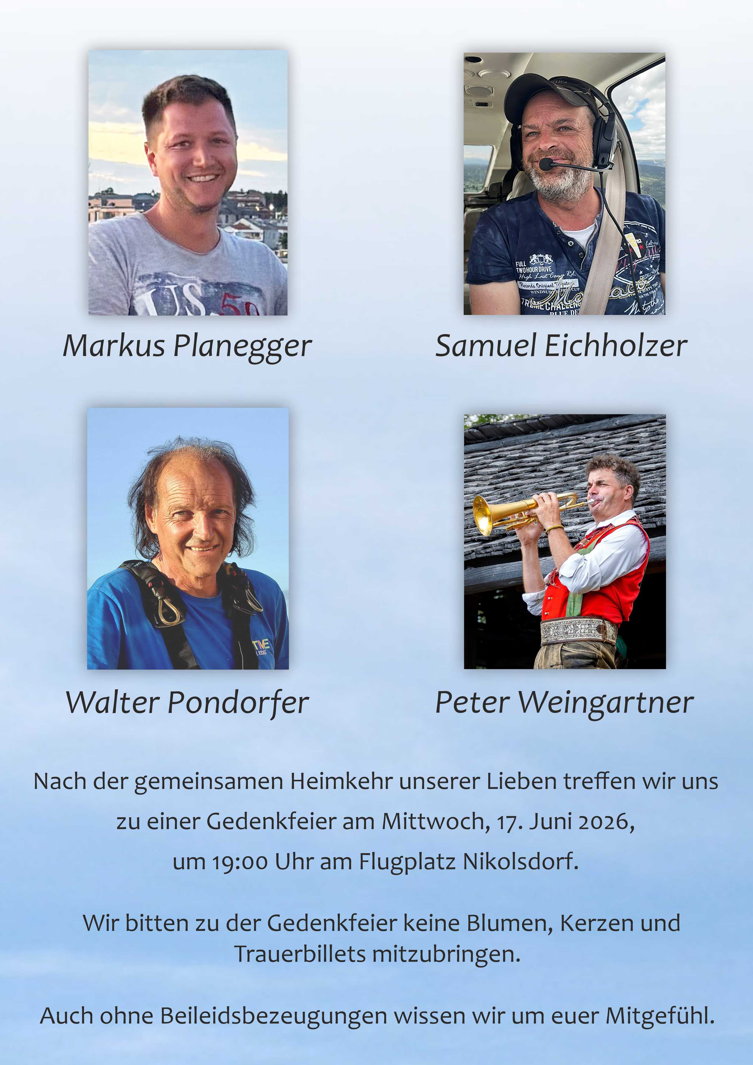 Gedenkfeier Nikolsdorf