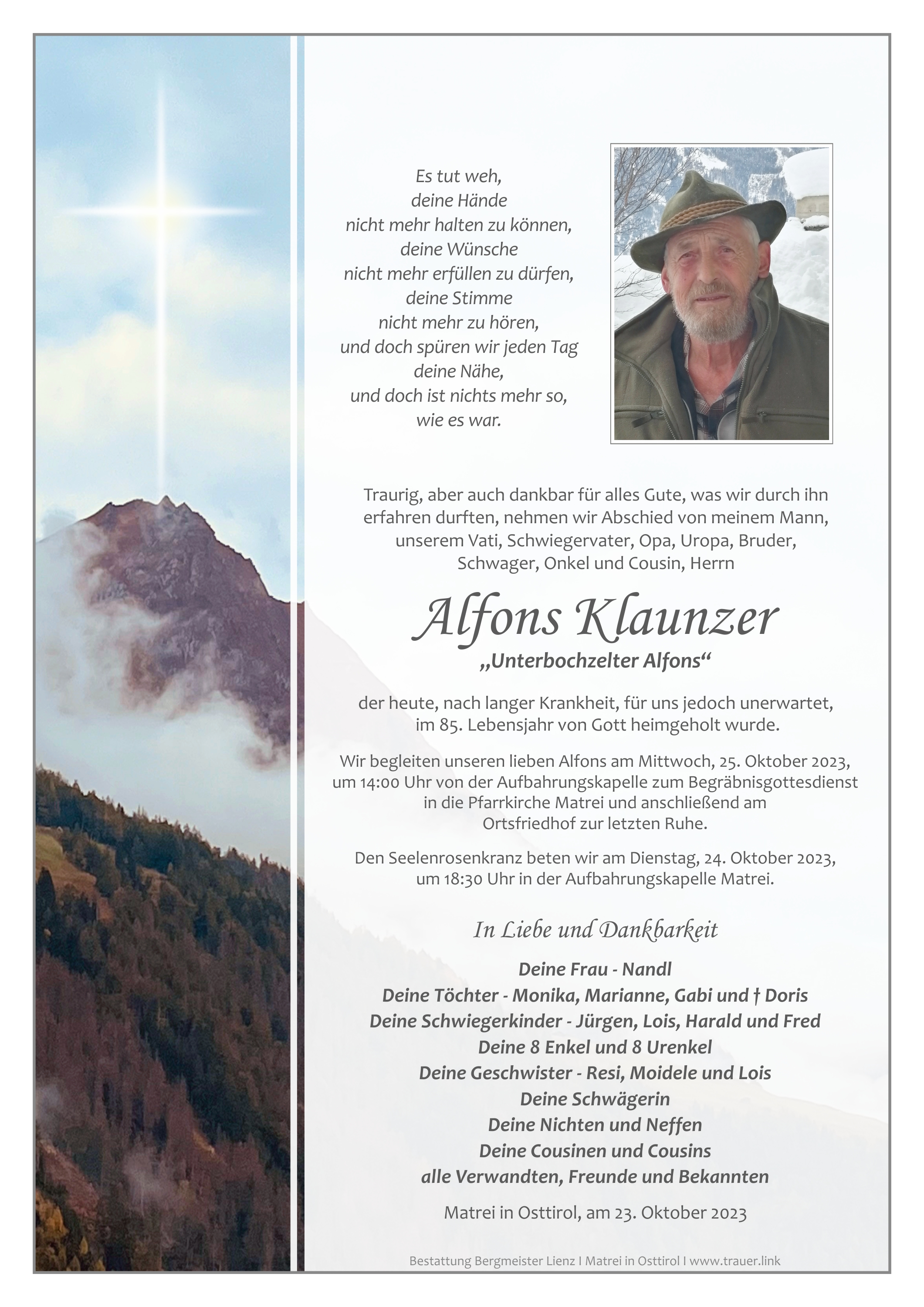 Alfons Klaunzer