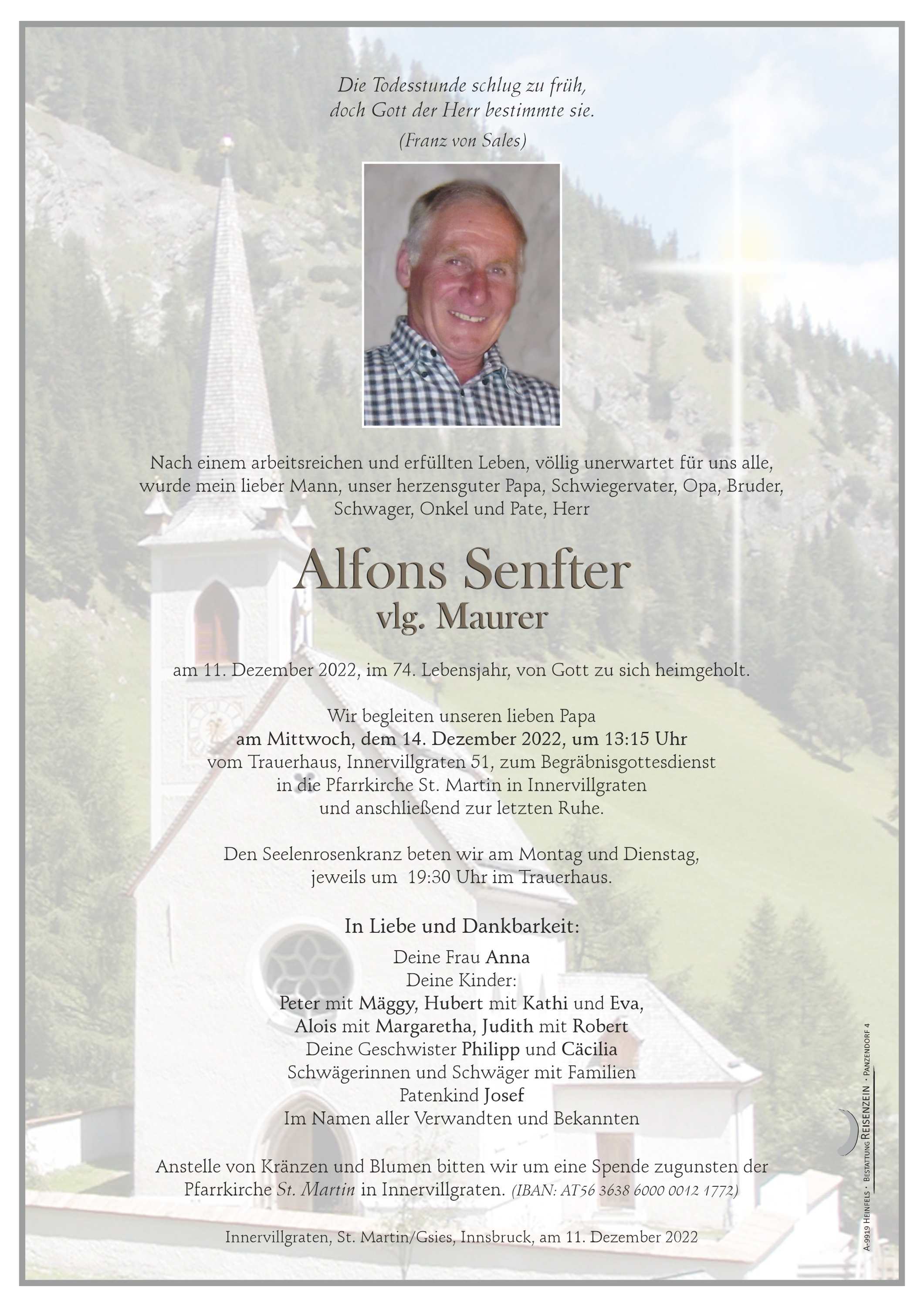 Alfons Senfter