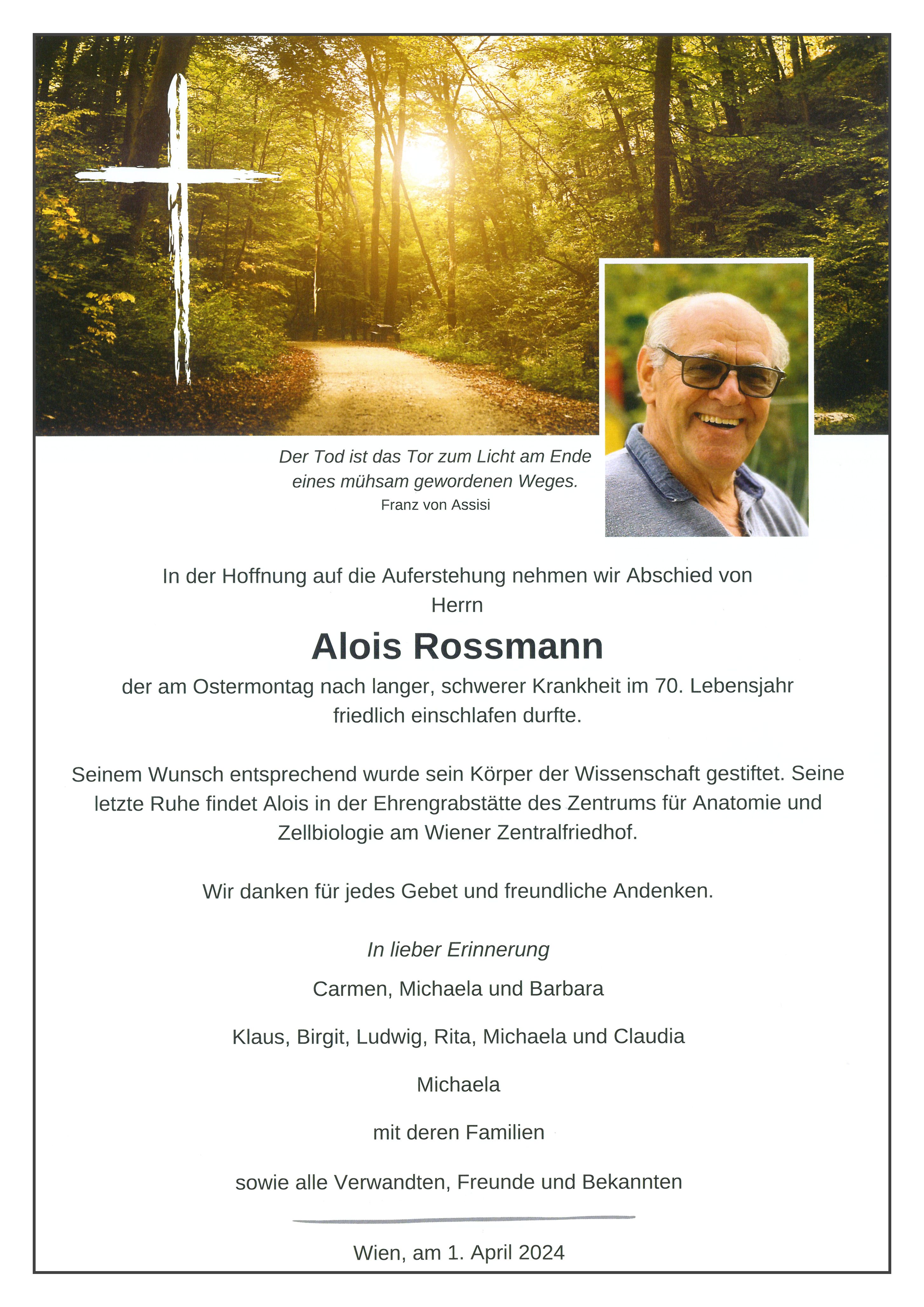 Alois Rossmann