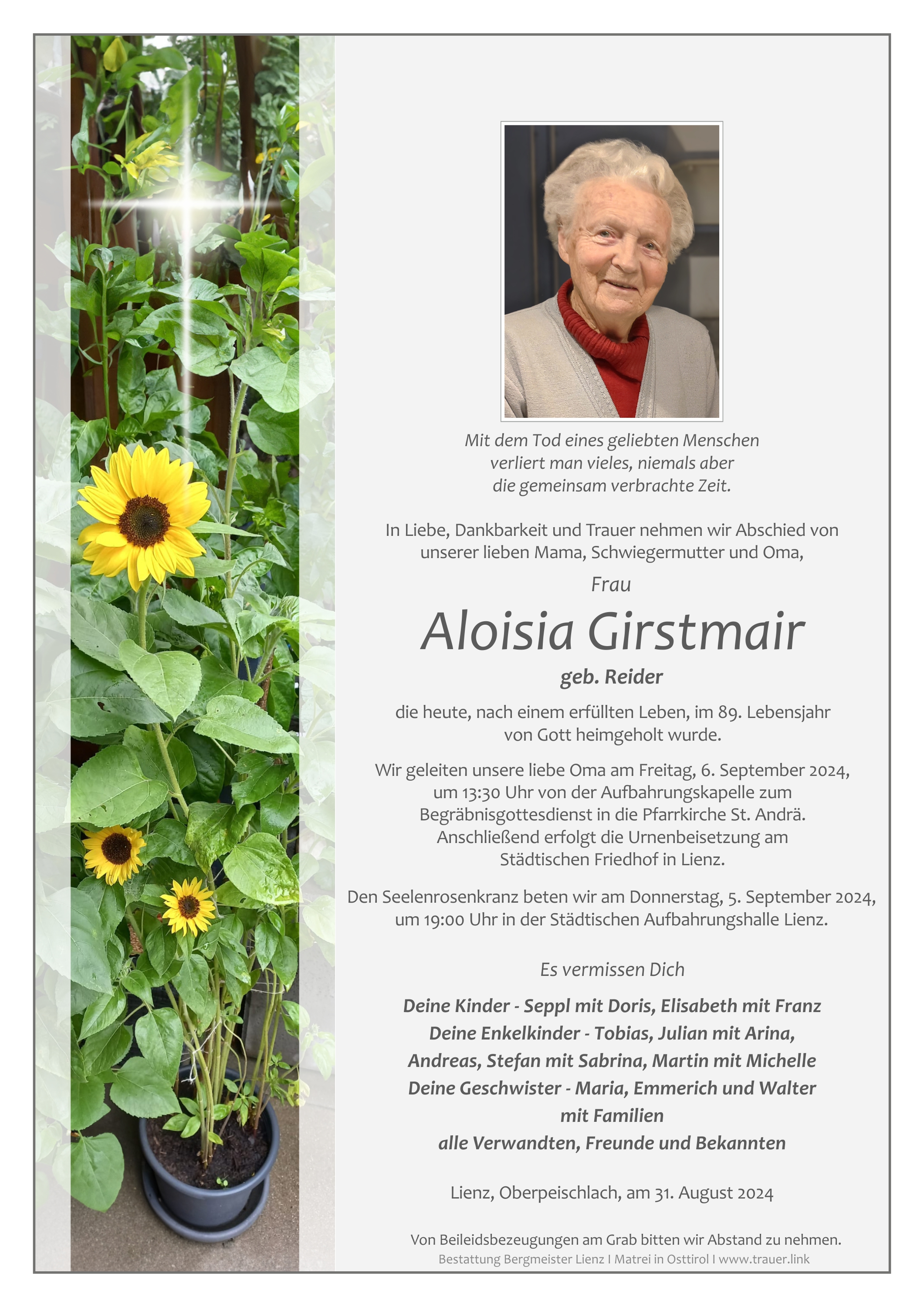 Aloisia Girstmair