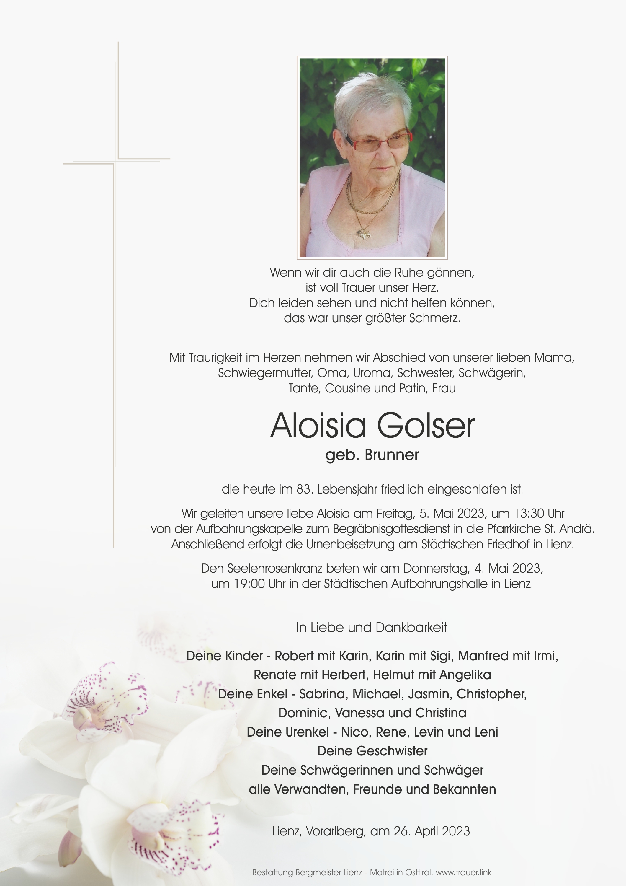 Aloisia Golser