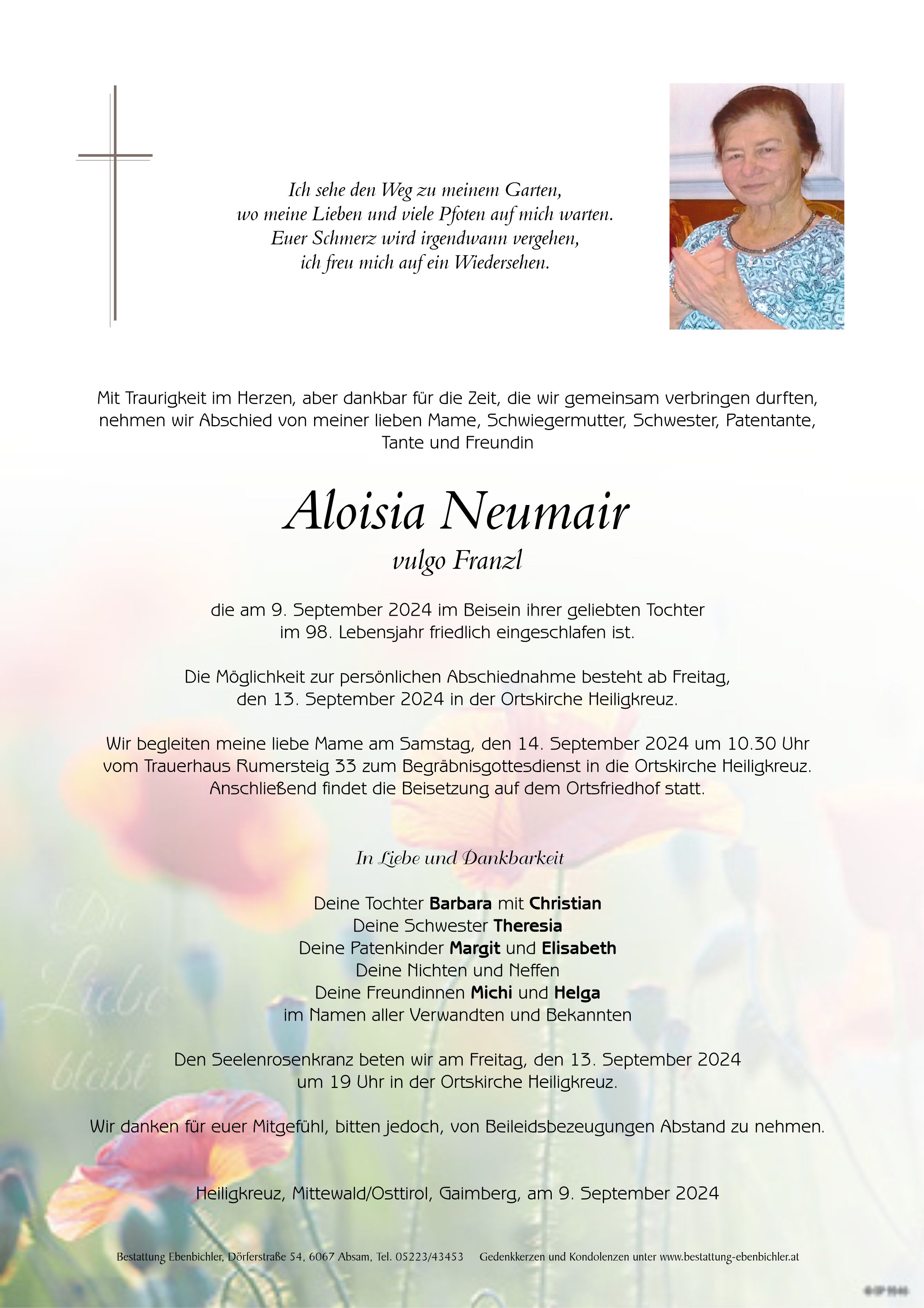 Aloisia Neumair