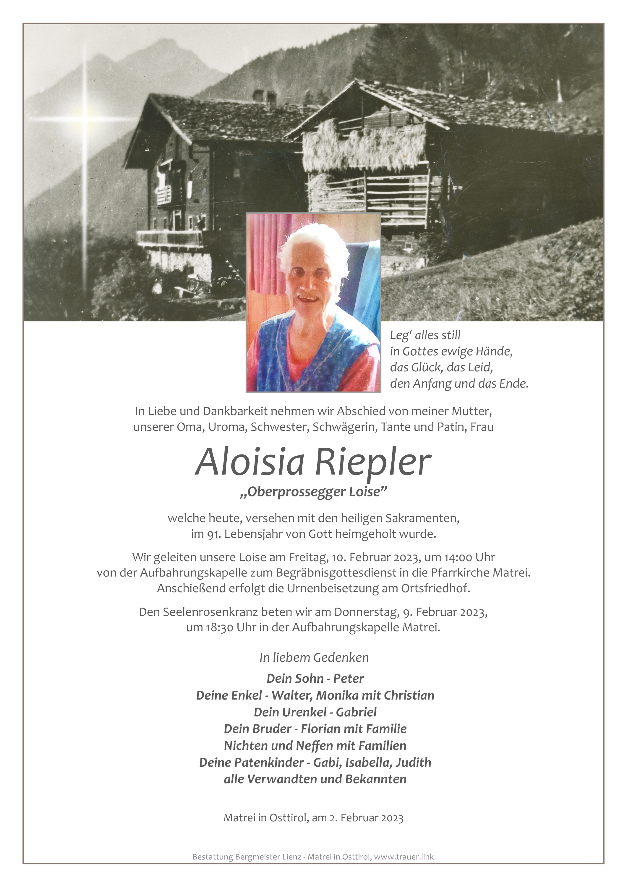 Aloisia Riepler