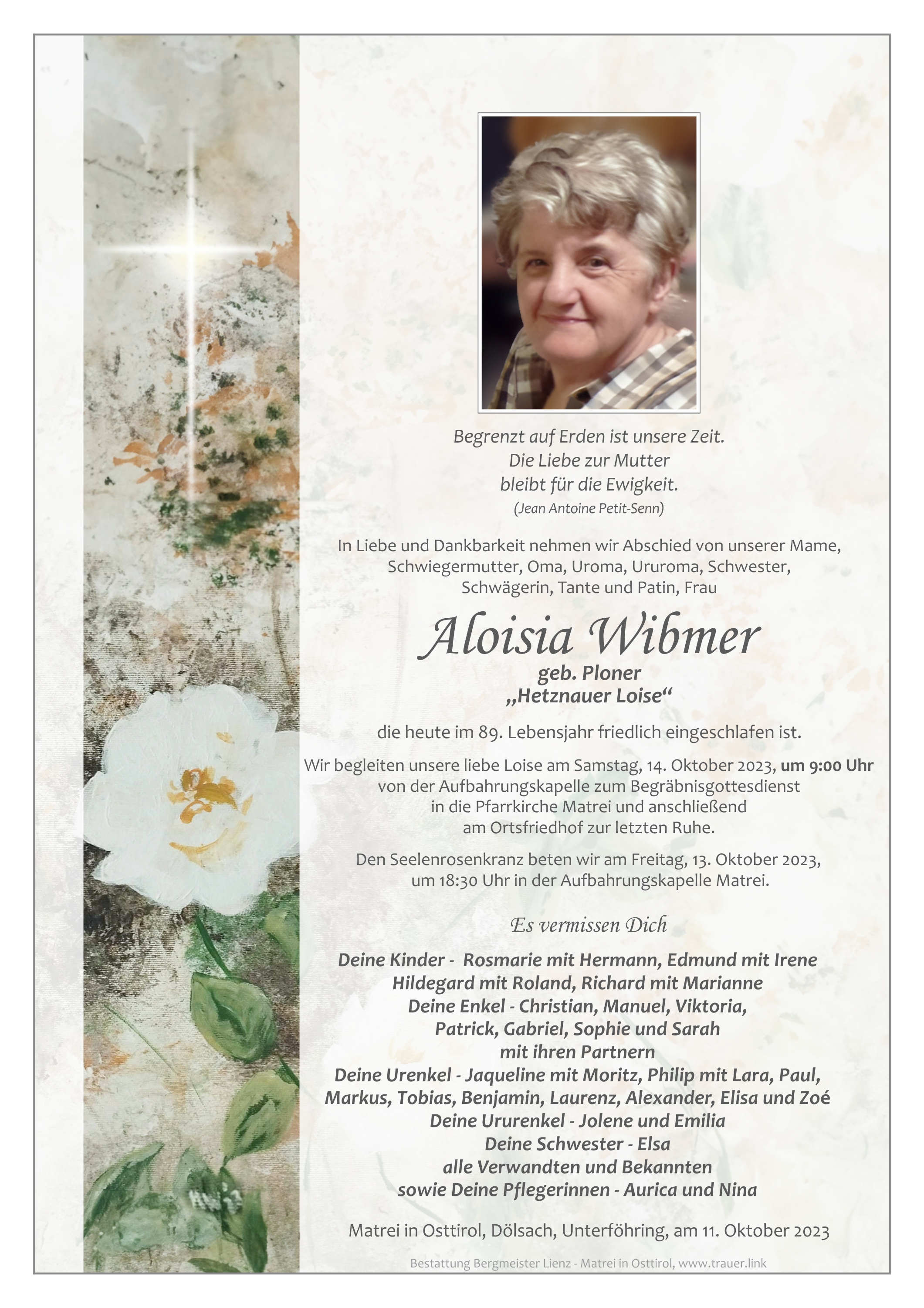Aloisia Wibmer