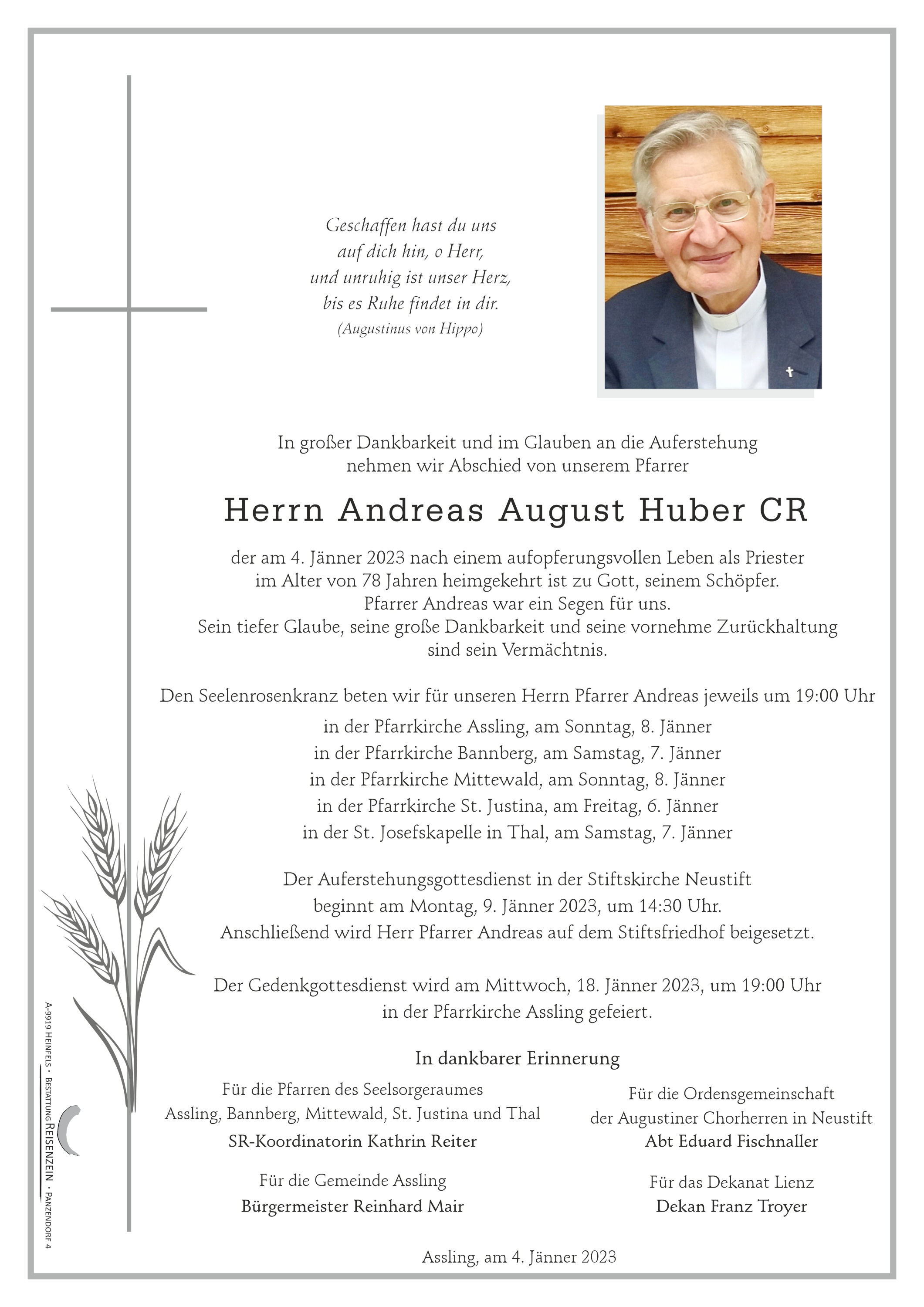 Andreas August Huber