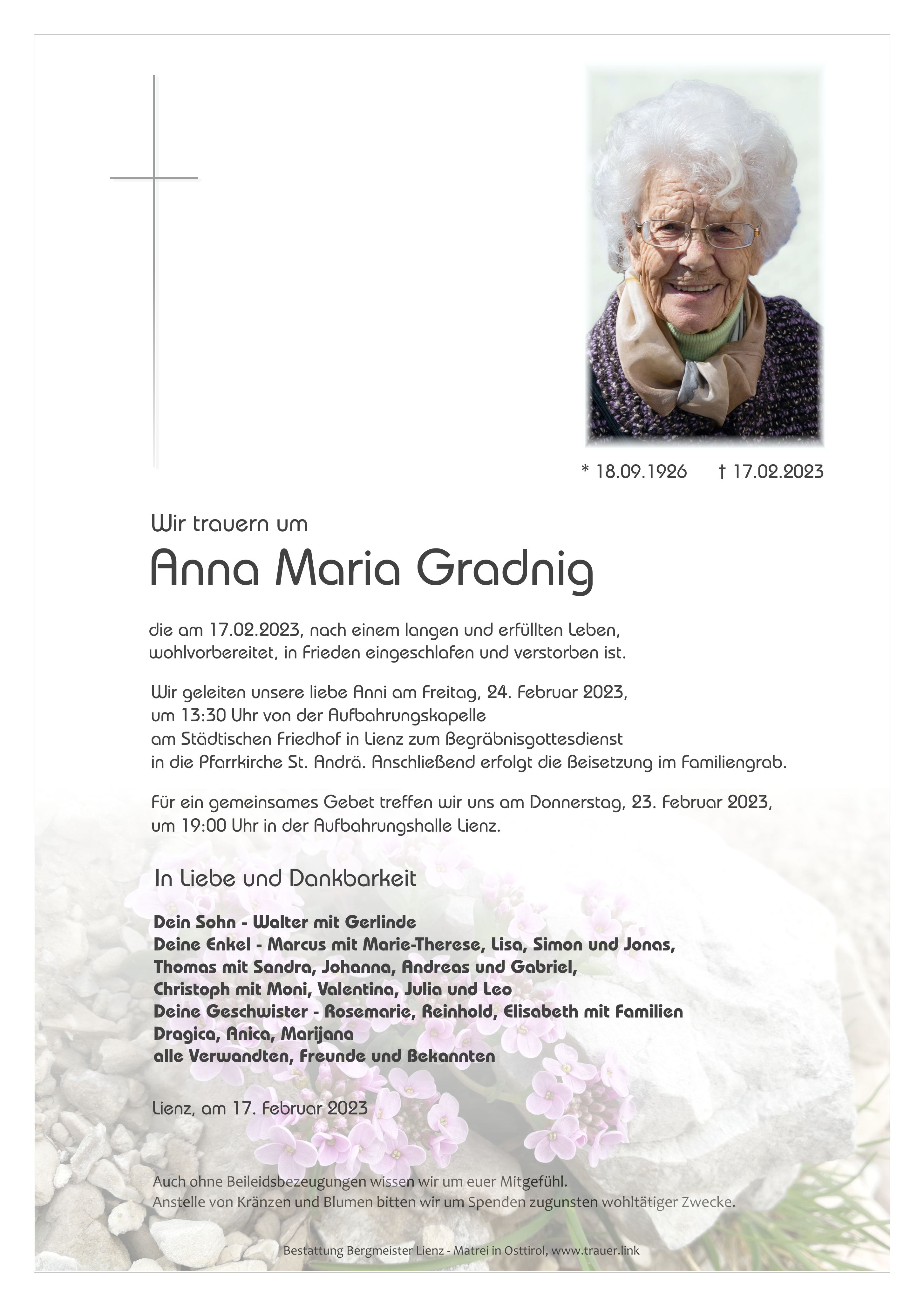 Anna Maria Gradnig