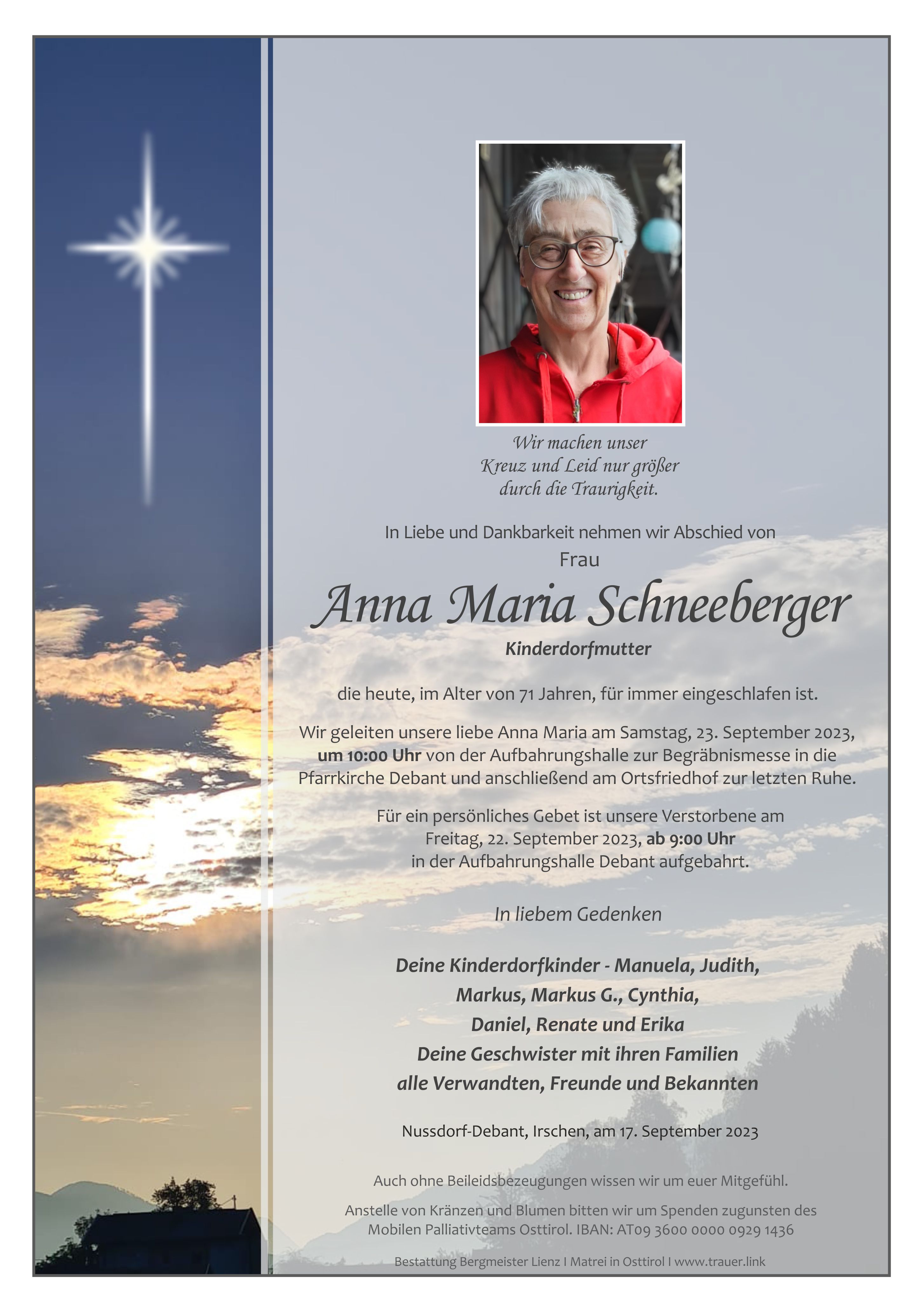 Anna Maria Schneeberger