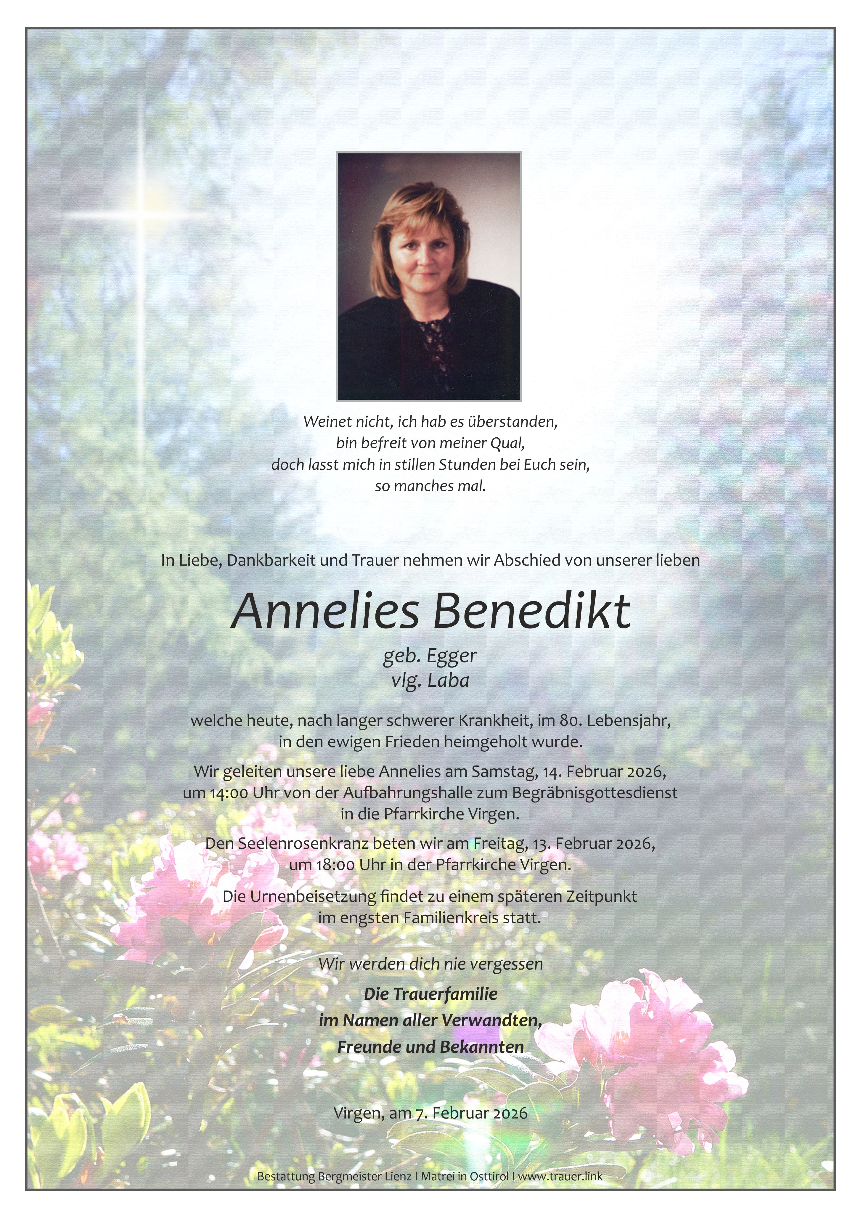 Annelies Benedikt