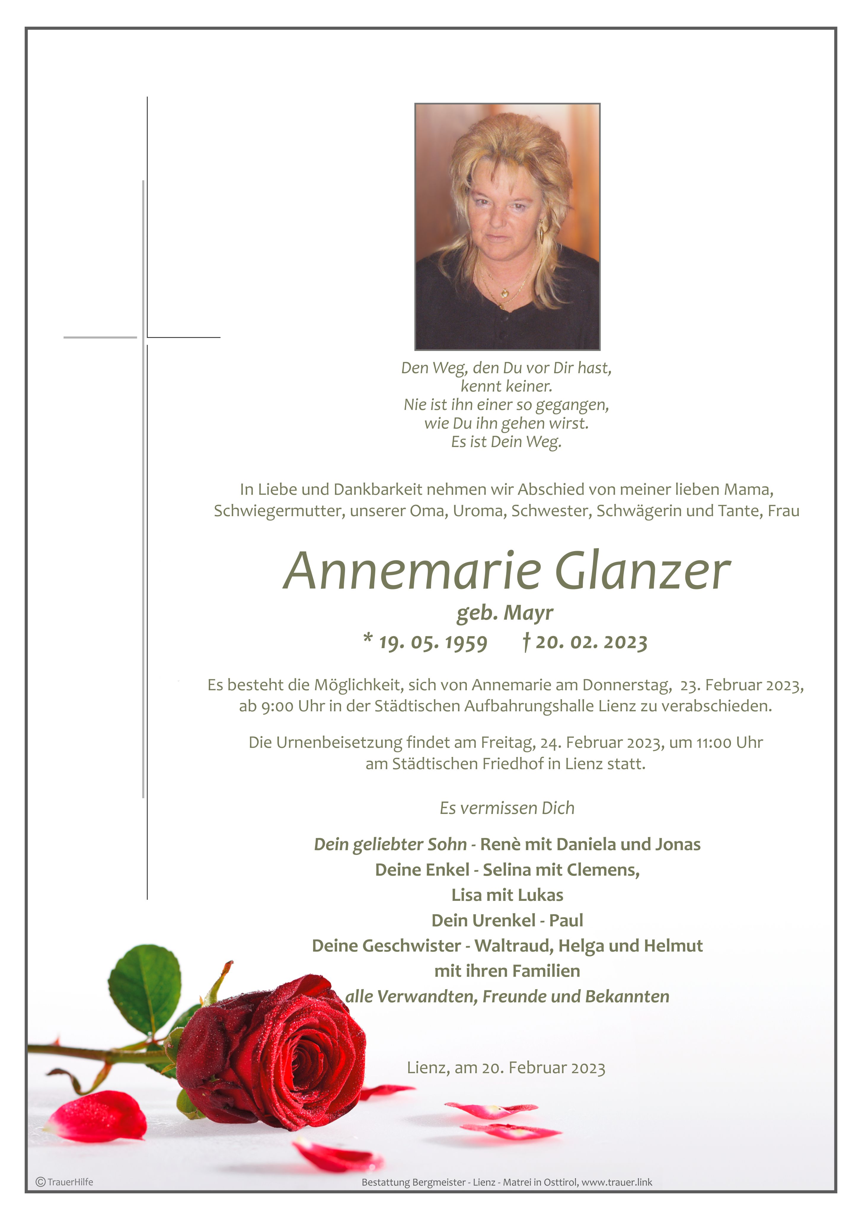 Annemarie Glanzer