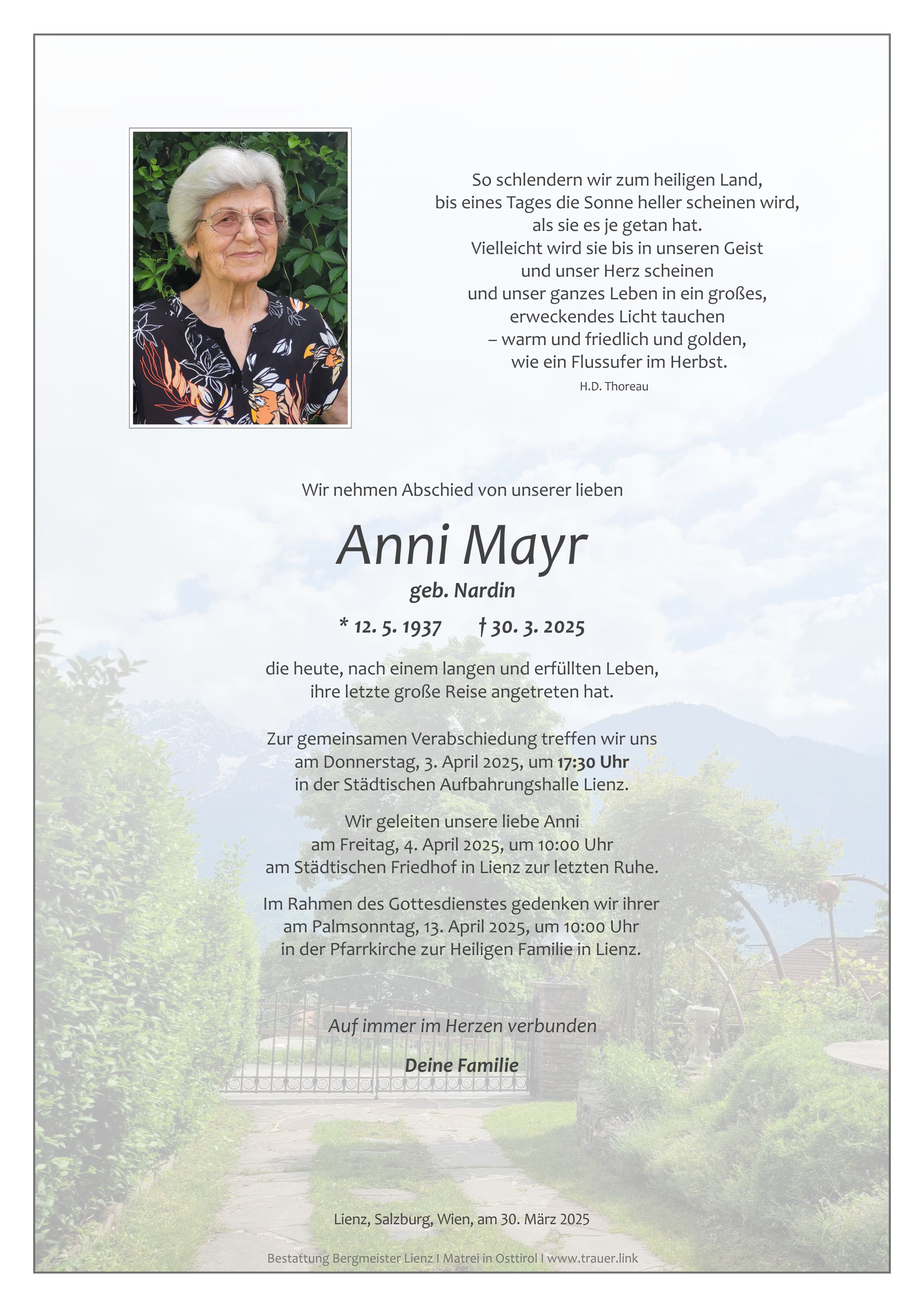 Anni Mayr