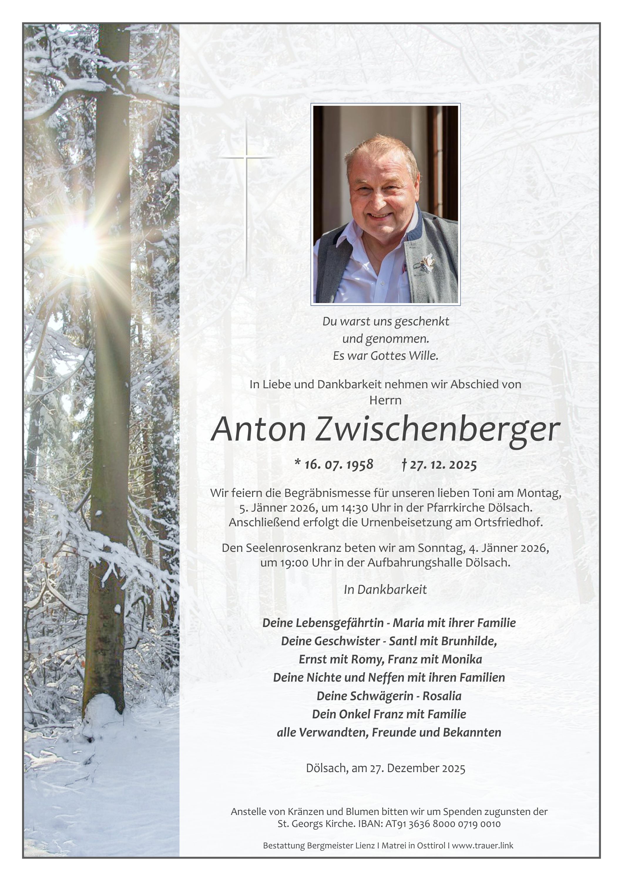 Anton Zwischenberger
