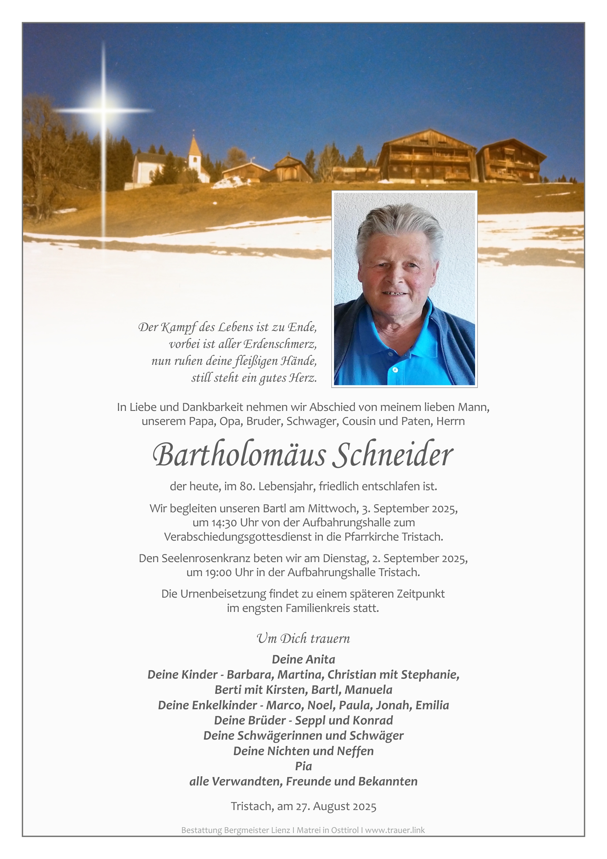 Bartholomäus Schneider