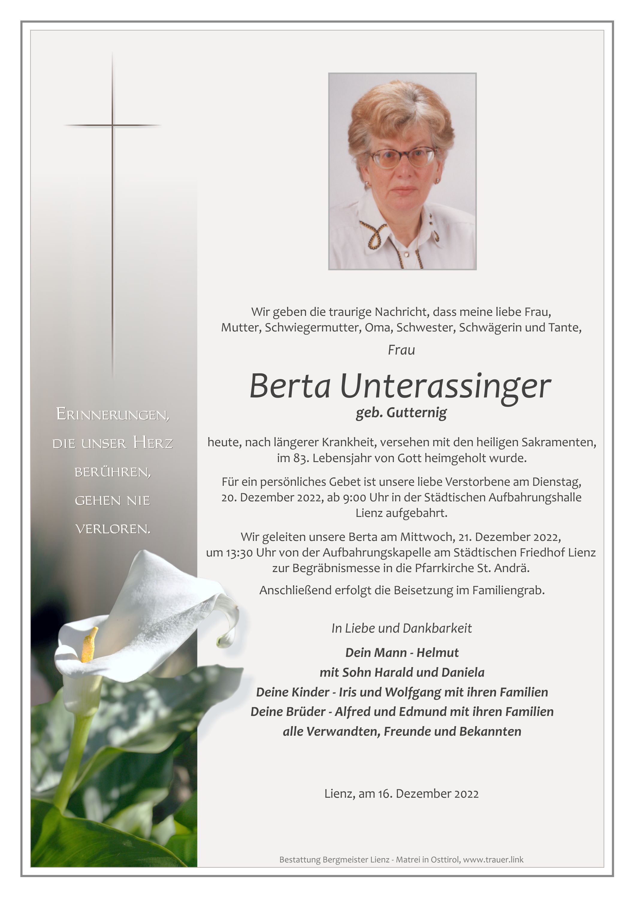 Berta Unterassinger