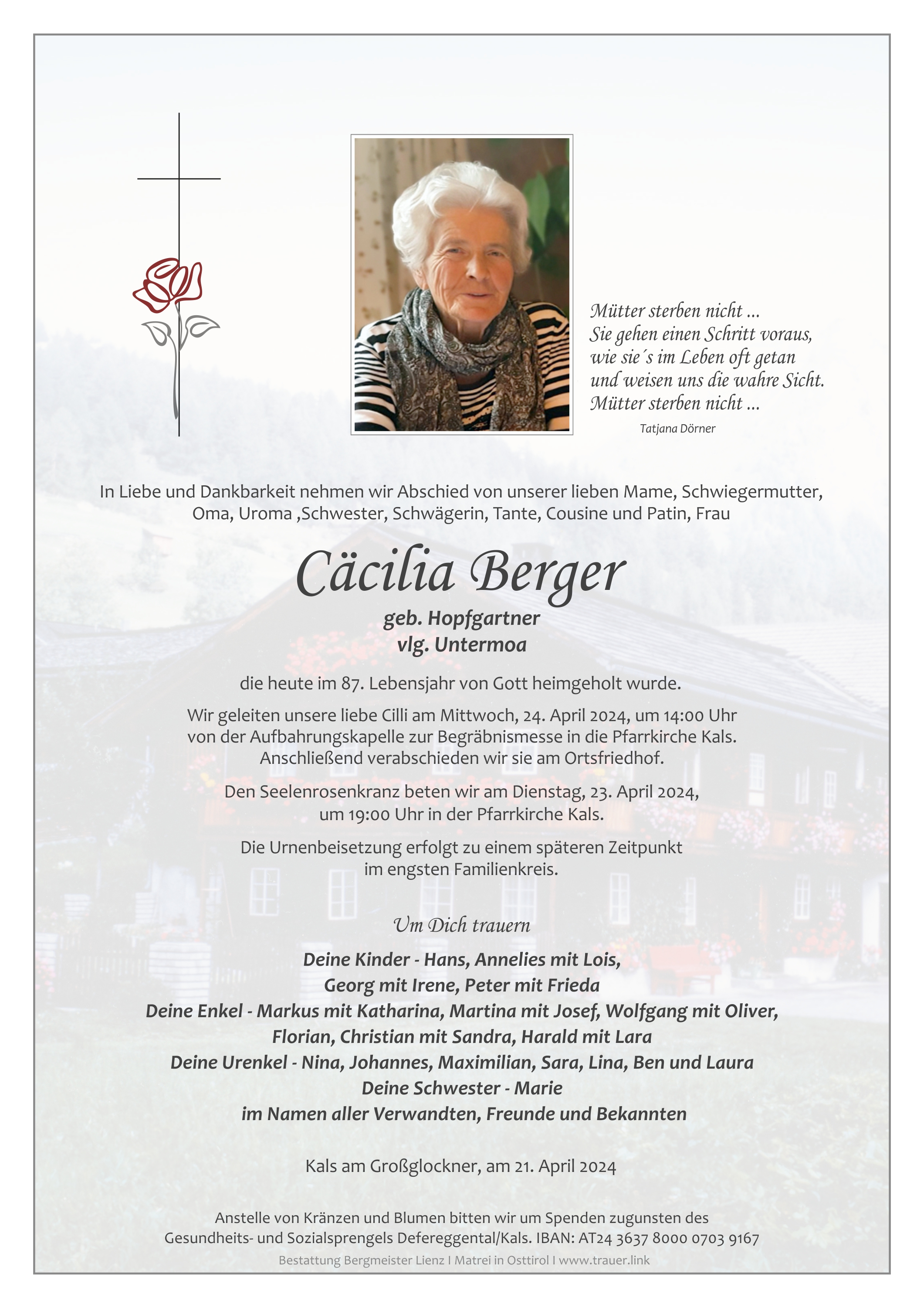 Cäcilia Berger