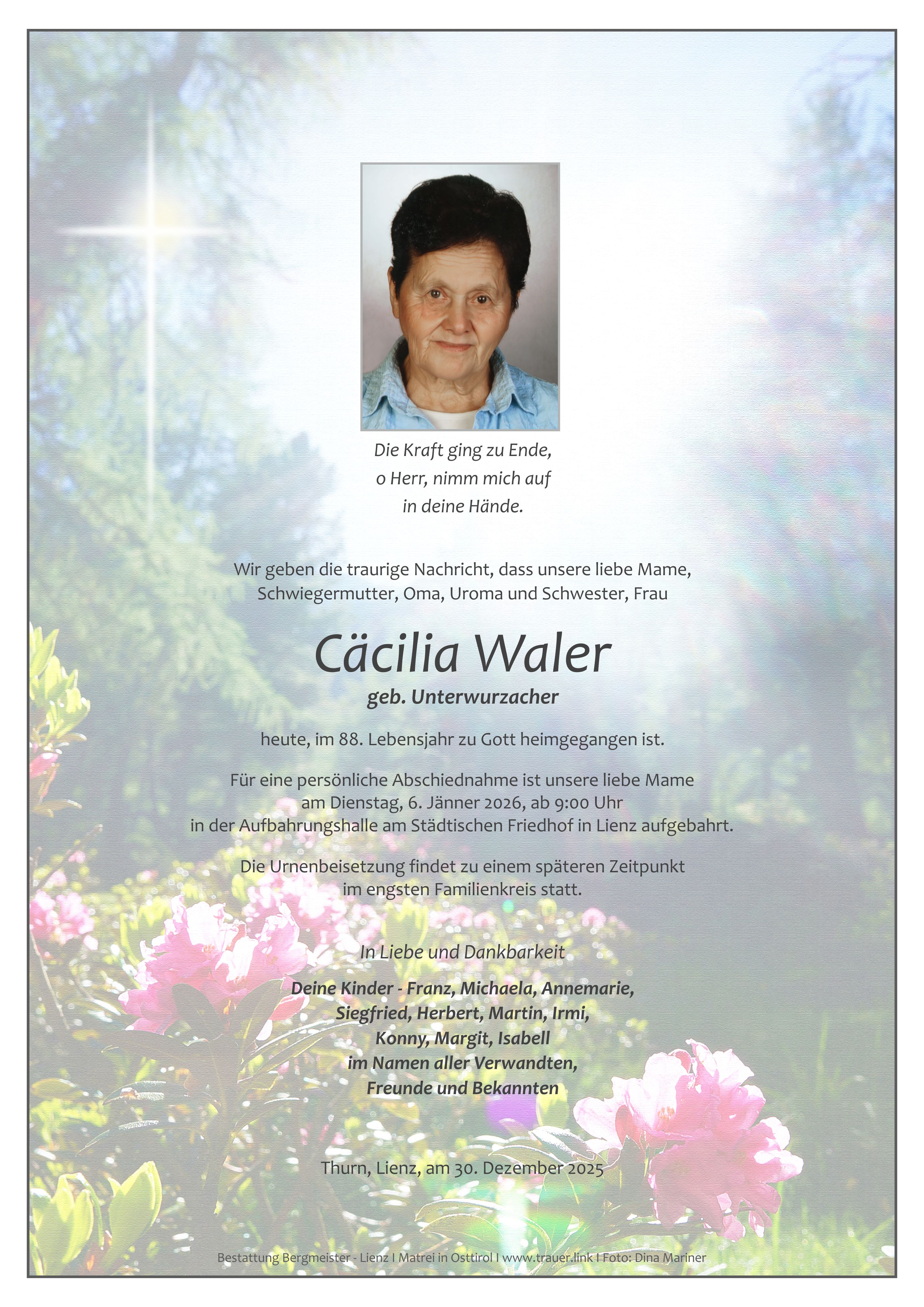Cäcilia Waler