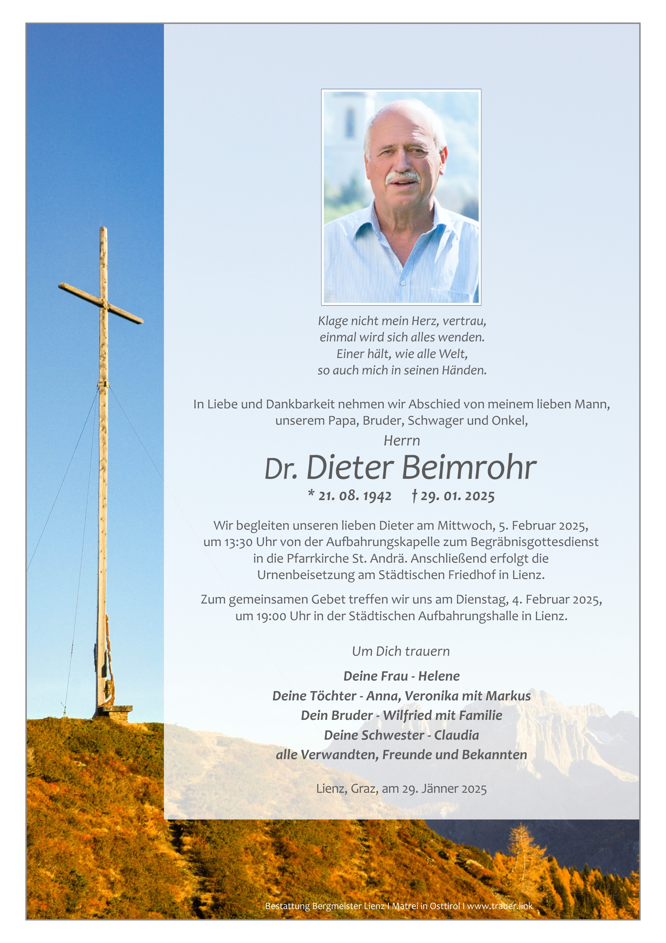 Dr. Dieter Beimrohr
